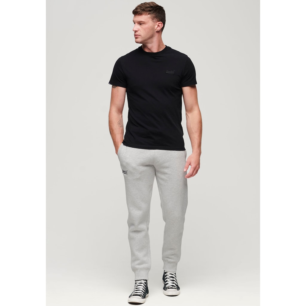 Superdry Sweathose »ESSENTIAL LOGO JOGGERS«, Logoetikett an der Tasche