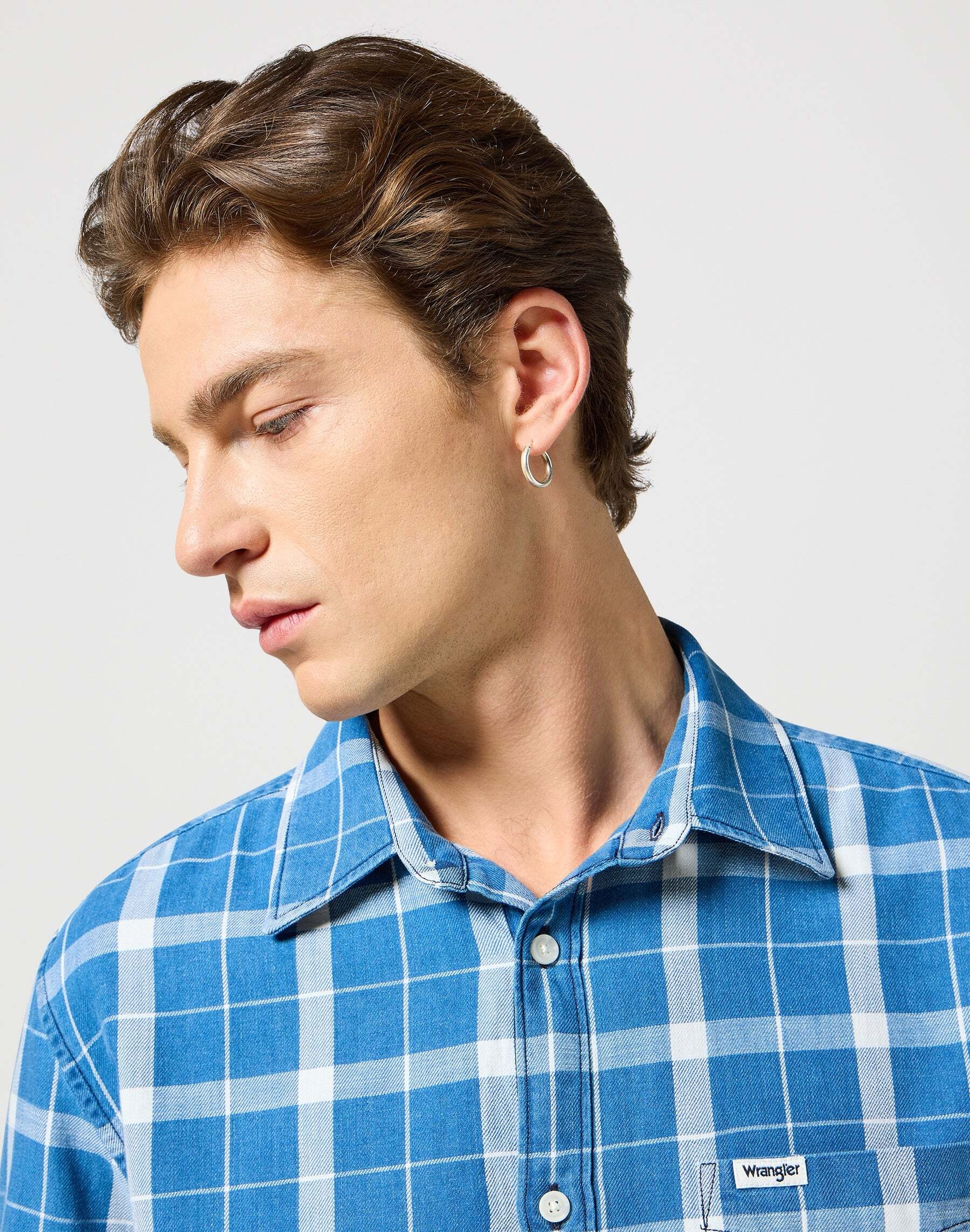 Wrangler Langarmhemd »Wrangler Langarmhemd One Pocket Shirt«