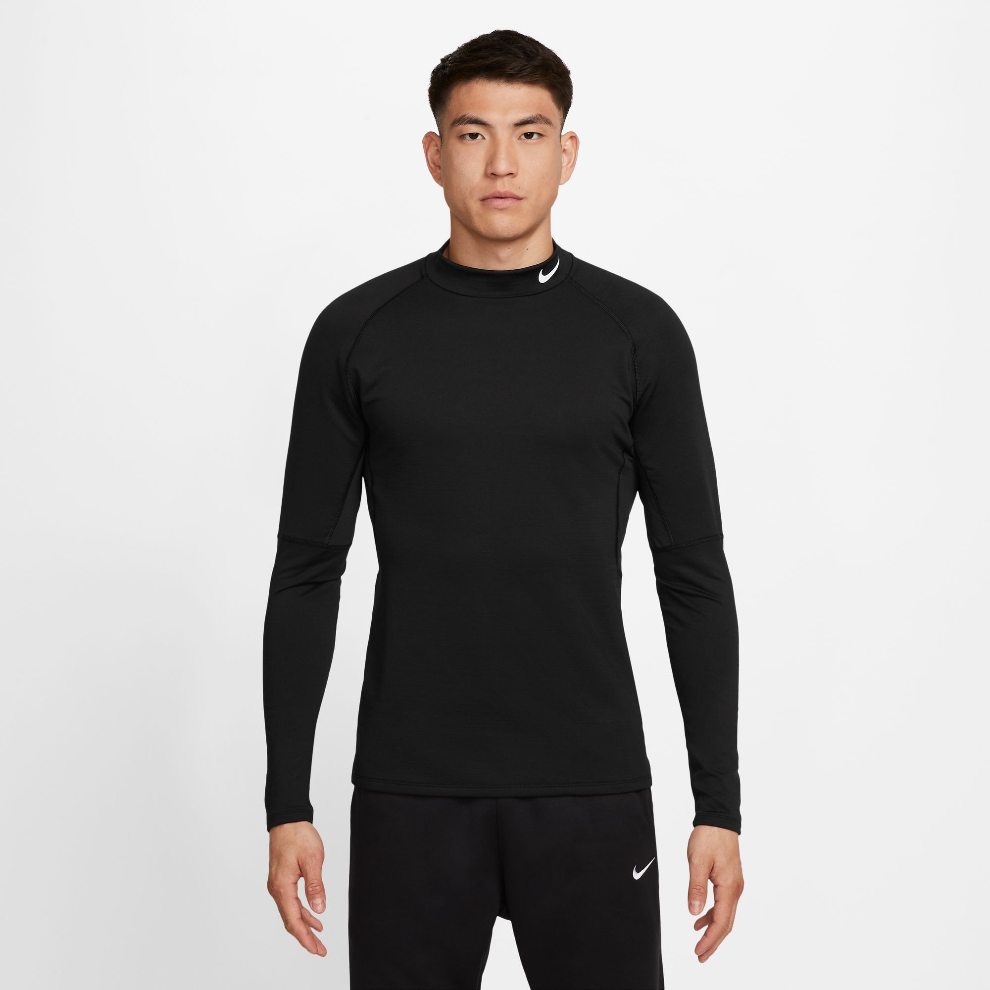 Nike Trainingsshirt »PRO MEN'S LONG-SLEEVE MOCK-NECK TOP«