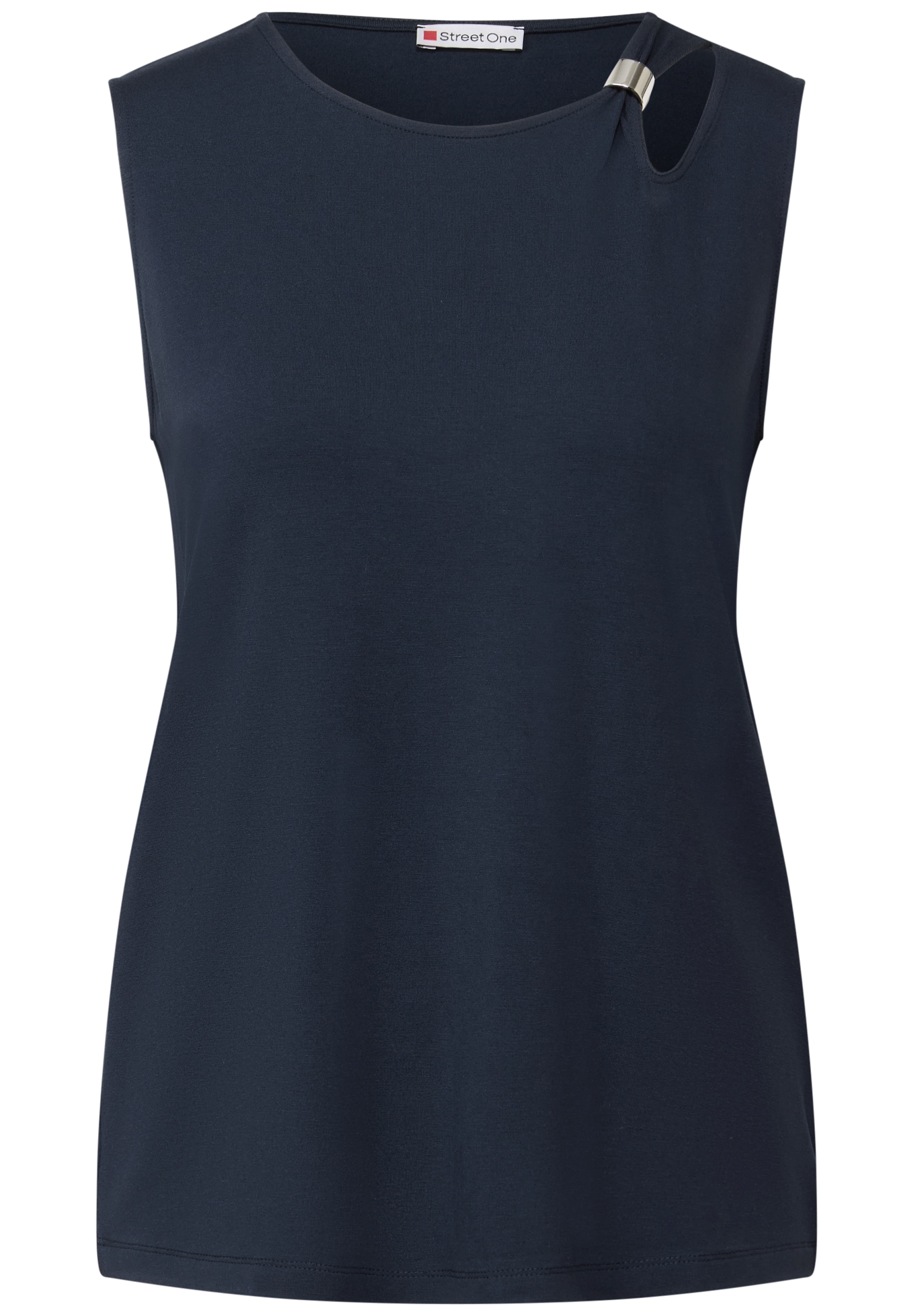 STREET ONE Shirttop, mit Cut-Out