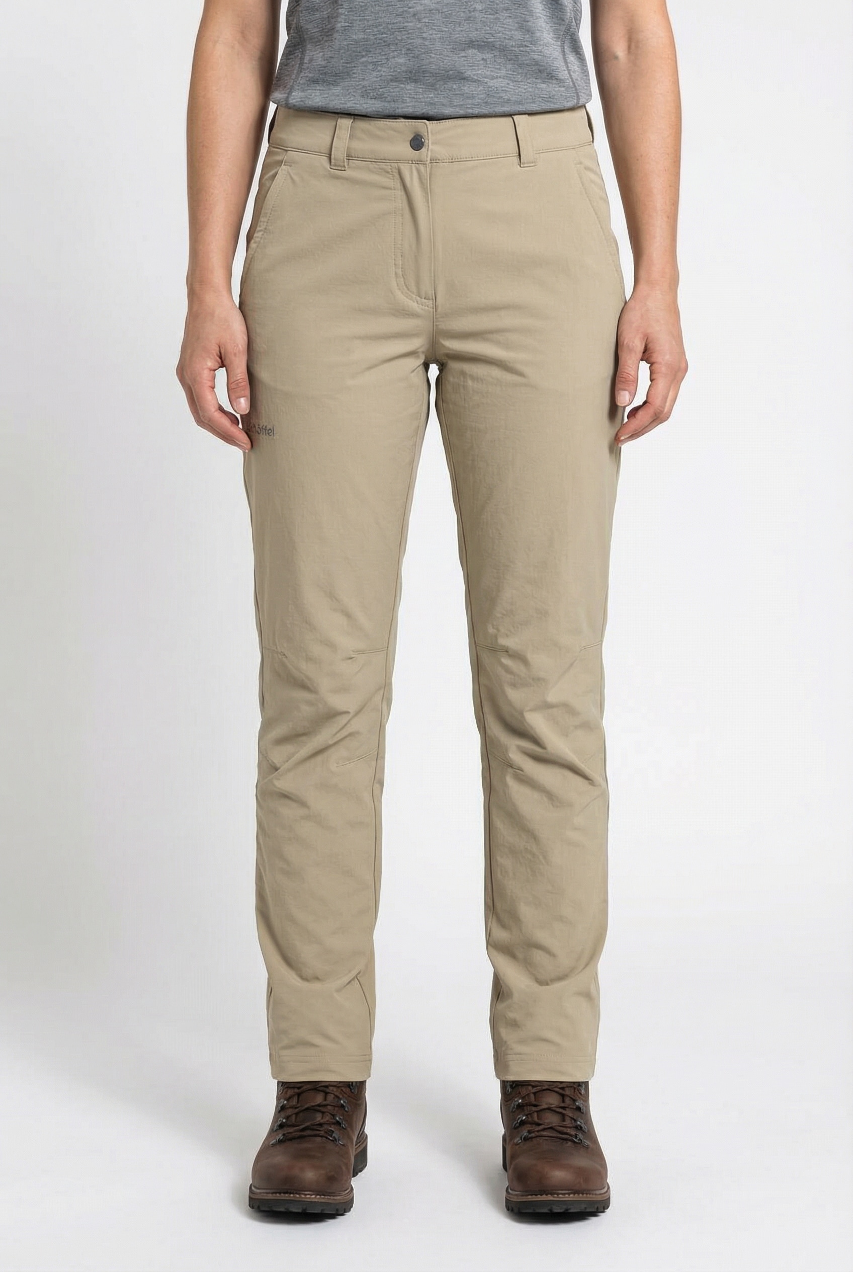 Schöffel Pantalon de plein air »Pants Engadin1«  avec fermeture éclair et forme à un bouton, respirant, coupe normale