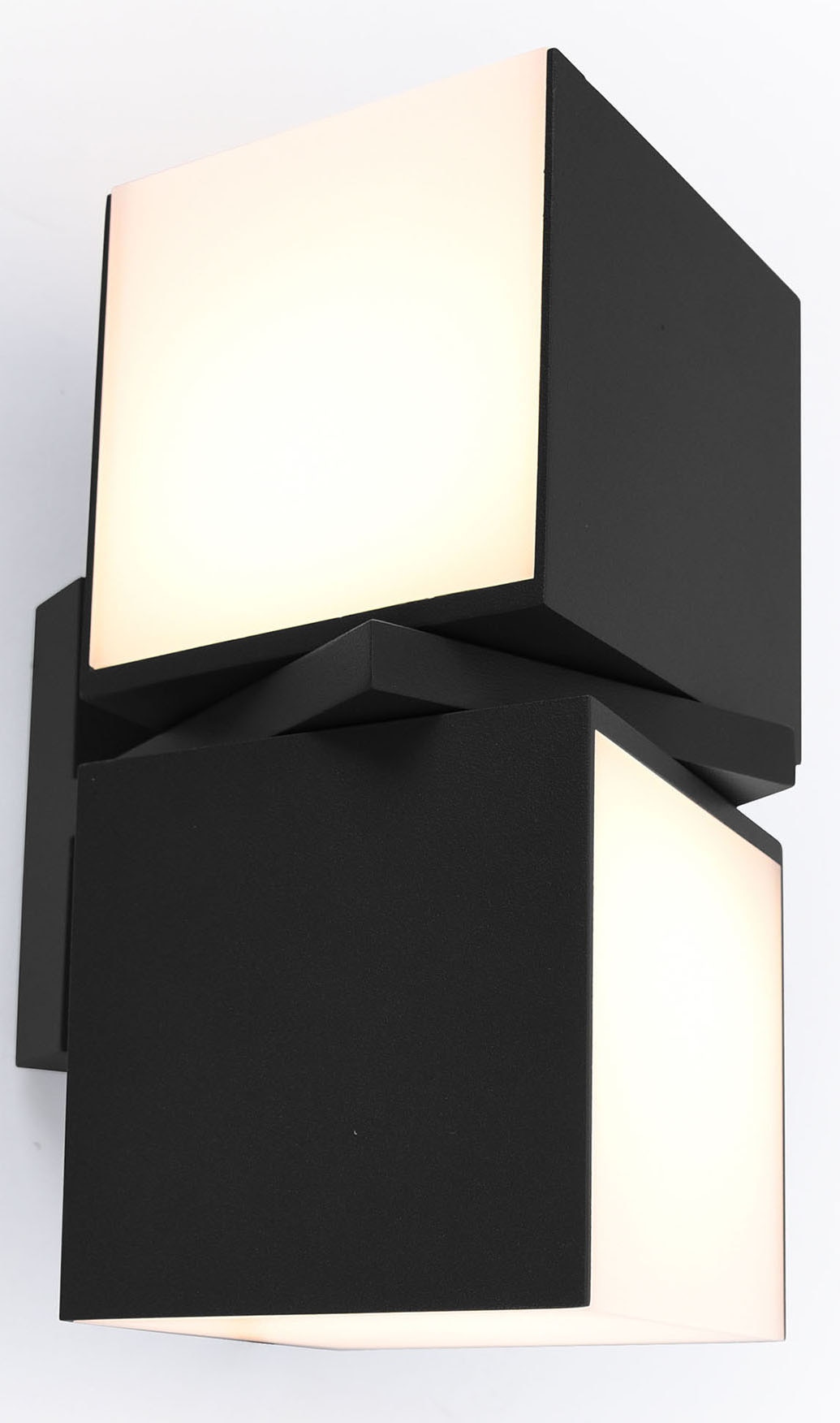 LUTEC LED Aussen-Wandleuchte »CUBA«, Leuchtmittel LED-Modul | LED fest integriert