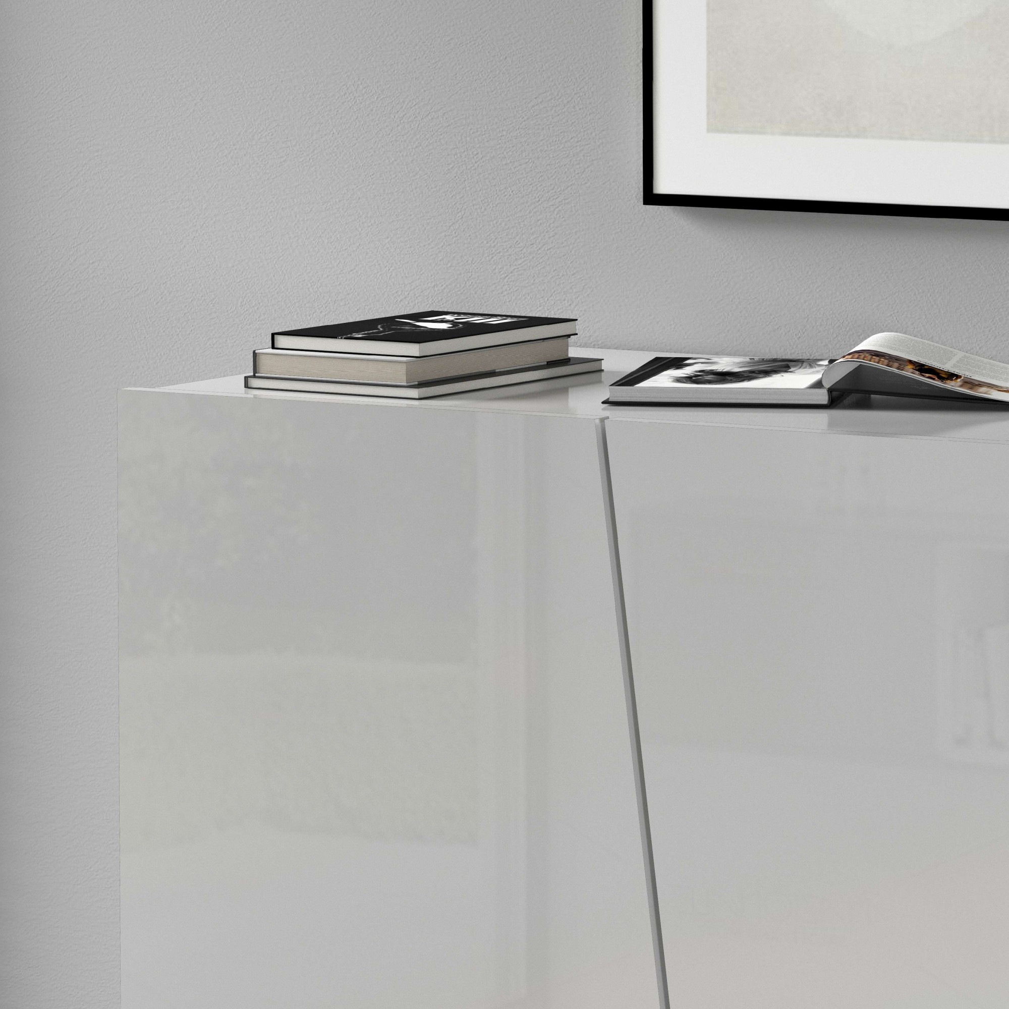 INOSIGN Aktenschrank »Vega, Mehrzweckschrank, Büroschrank, mit 2 Türen« & verstellbaren Einlegeböden, Höhe 86 oder 166 cm, Made in Italy