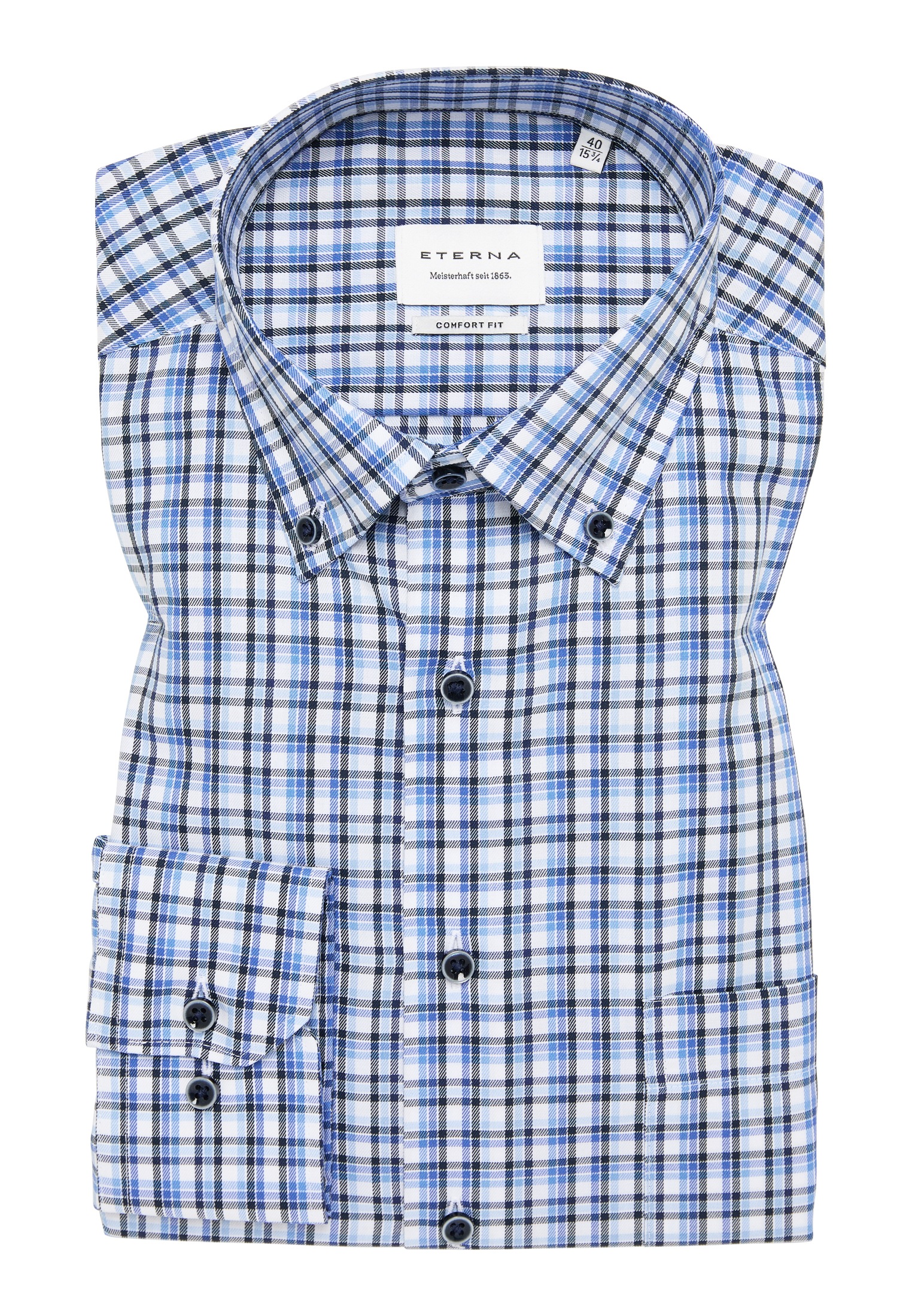 Eterna Langarmhemd »COMFORT FIT«