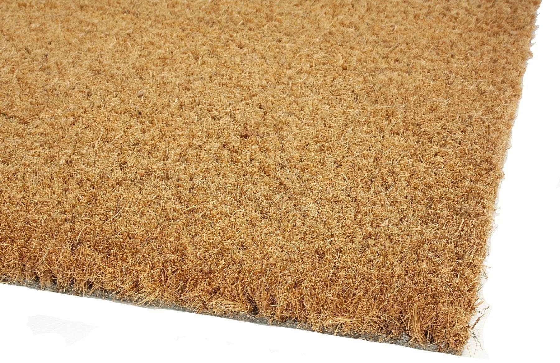 Primaflor-Ideen in Textil Fussmatte »KOKOS 17«, rechteckig, 17 mm Höhe, Schmutzfangmatte, Kokosmatte, In- und Outdoor geeignet