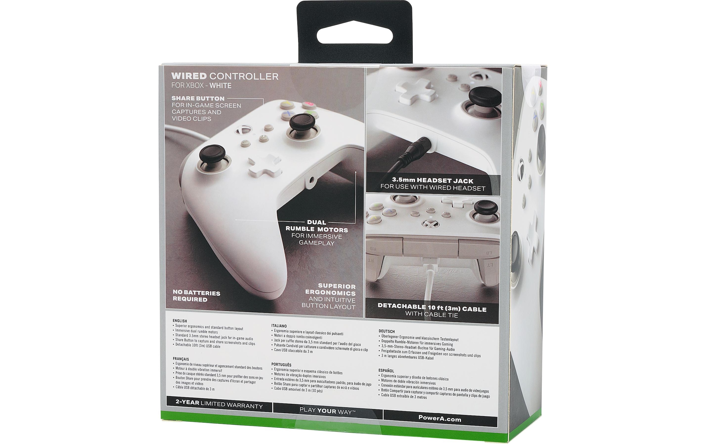 Controller »Power A Wired Weiss«