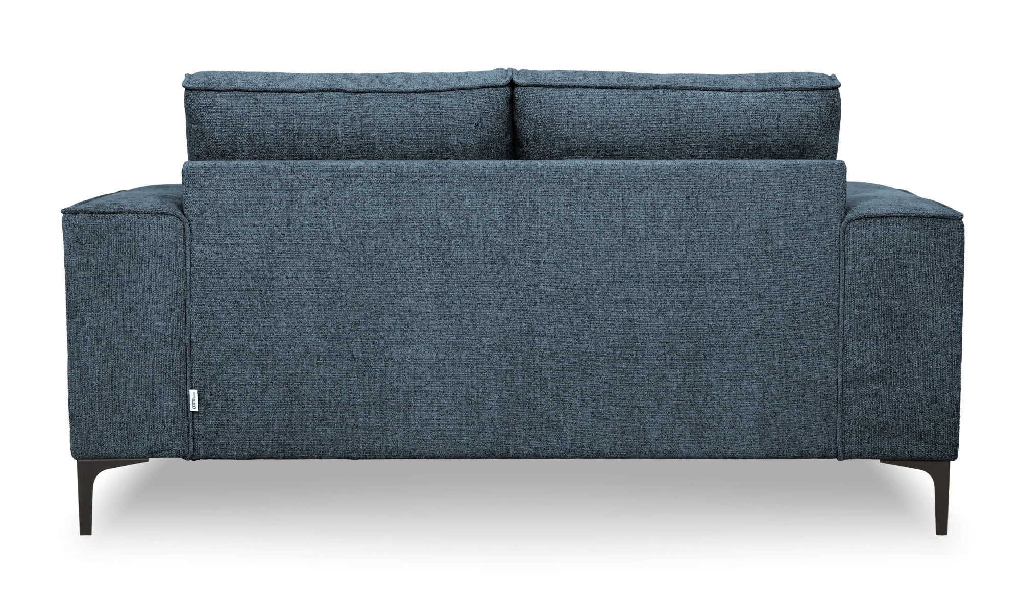 GOODproduct 2-places »Kompaktsofa Oland mit modernem Chenille-Bezug« 164 cm, Wellenunterfederung, Skandi-Design, Metallfüsse