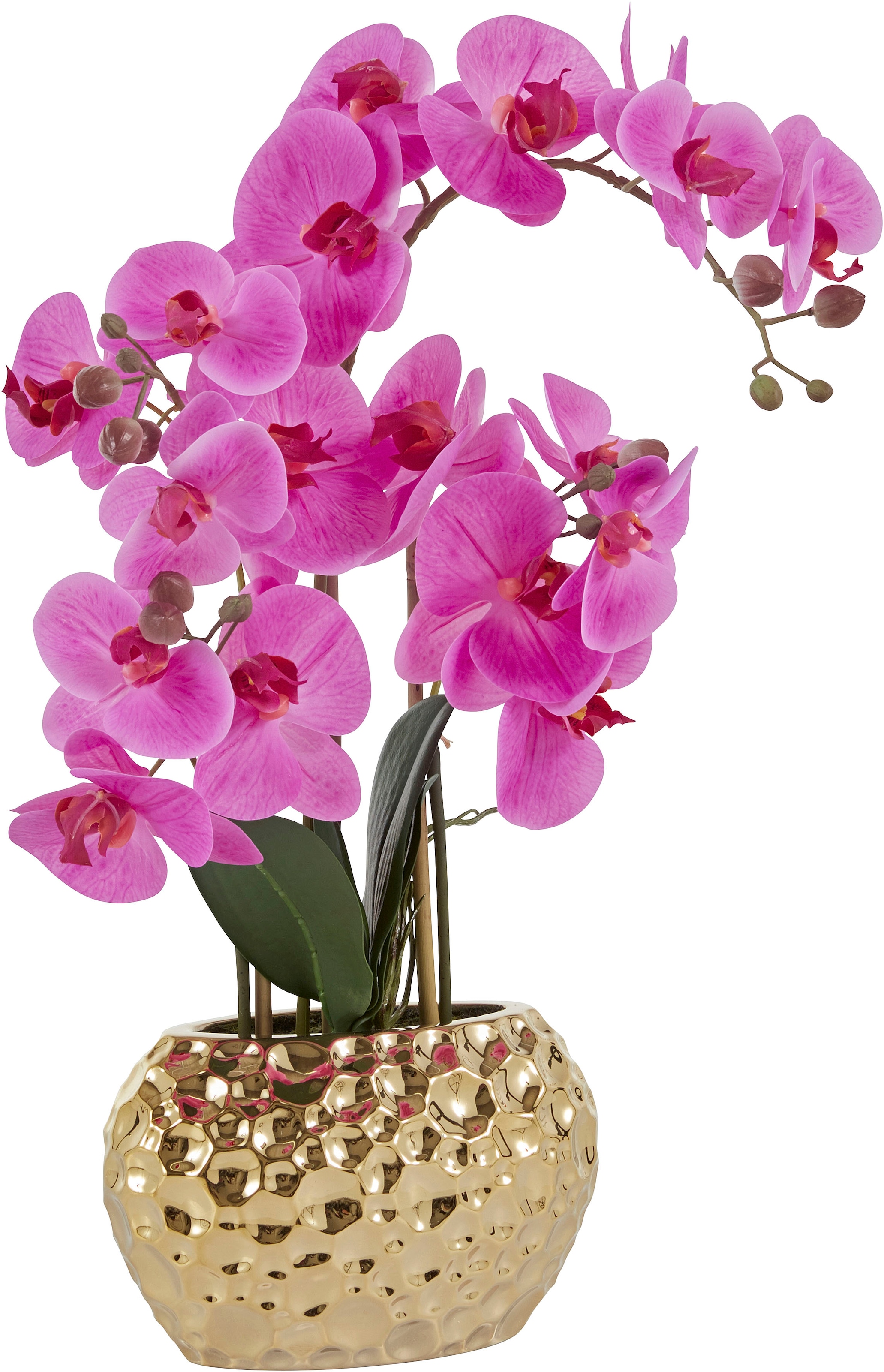 Leonique Kunstpflanze »Orchidee«, Kunstorchidee, im Topf, Bestseller, über 2500 4,5-Sterne-Bewertungen