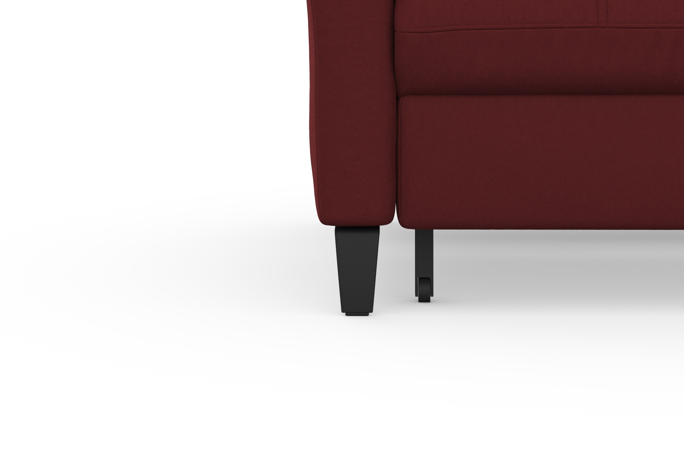 sit&more Ecksofa »Marano L-Form«, inklusive Kopfteilverstellung, wahlweise mit Bettfunktion, Bettkasten