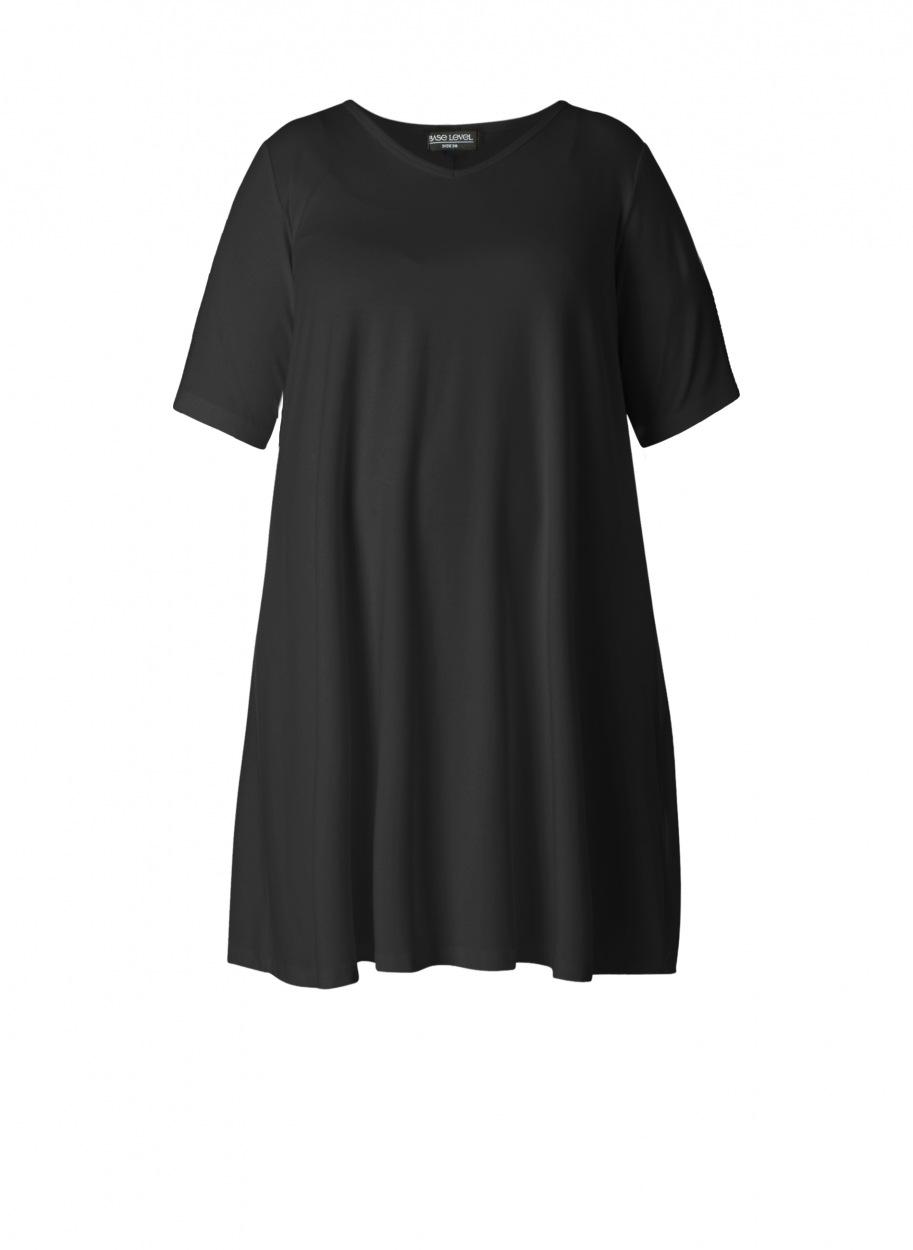 Base Level Curvy Robe t-shirt »Abernathy« Sommerkleid In leicht ausgestellter Form