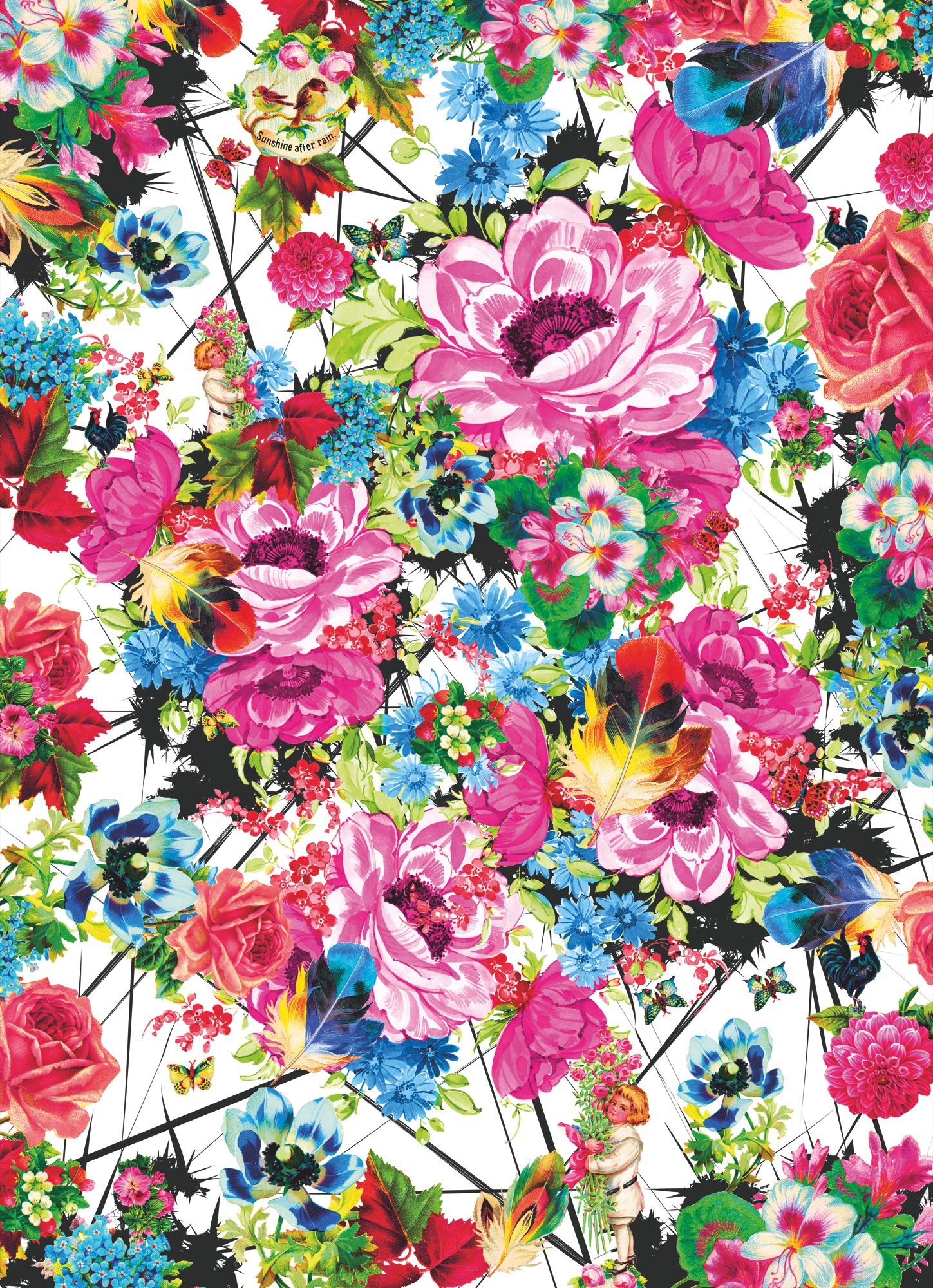 Image of Komar Fototapete »Romantic Pop«, bedruckt-Wald-Meer, ausgezeichnet lichtbeständig bei Ackermann Versand Schweiz