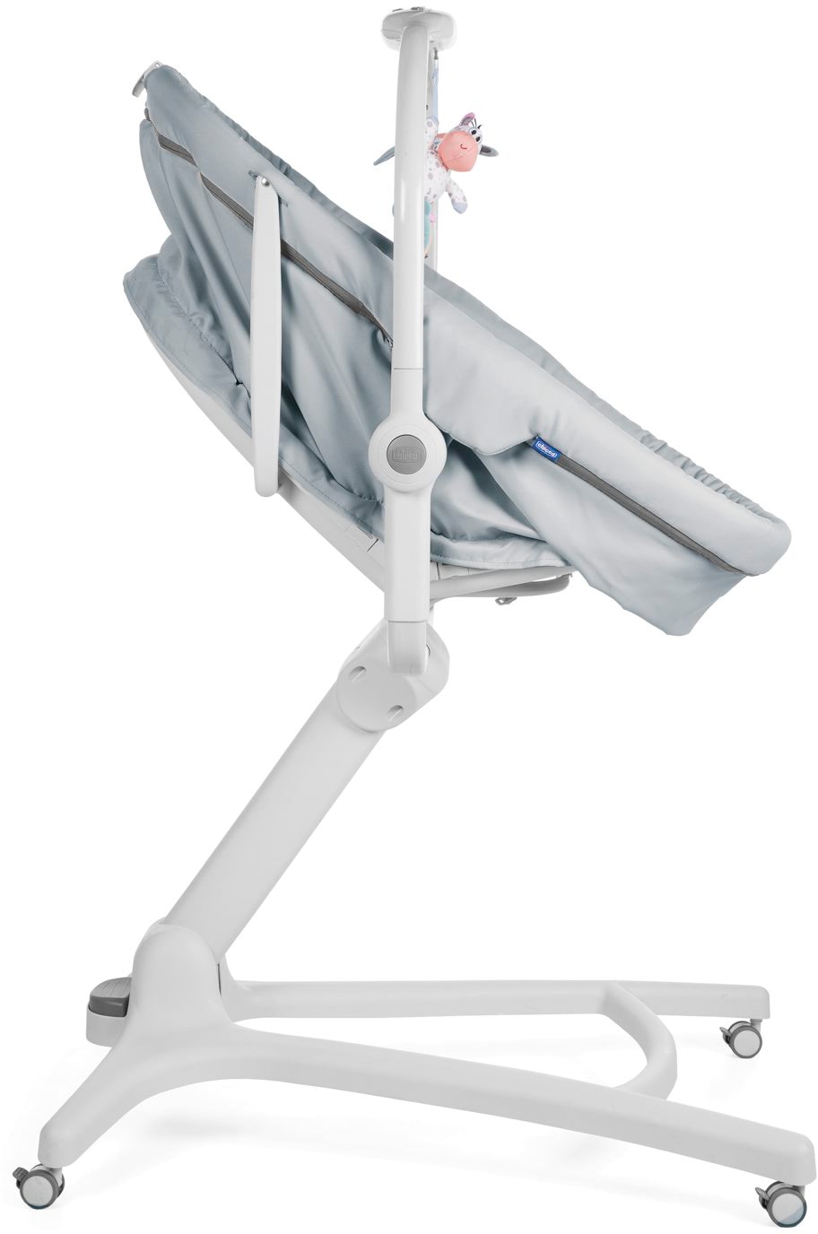 Chicco Kombihochstuhl »Baby Hug 4 in 1, Grey«, Stubenwagen, Liegesessel, Hochstuhl und erster Stuhl in Einem!