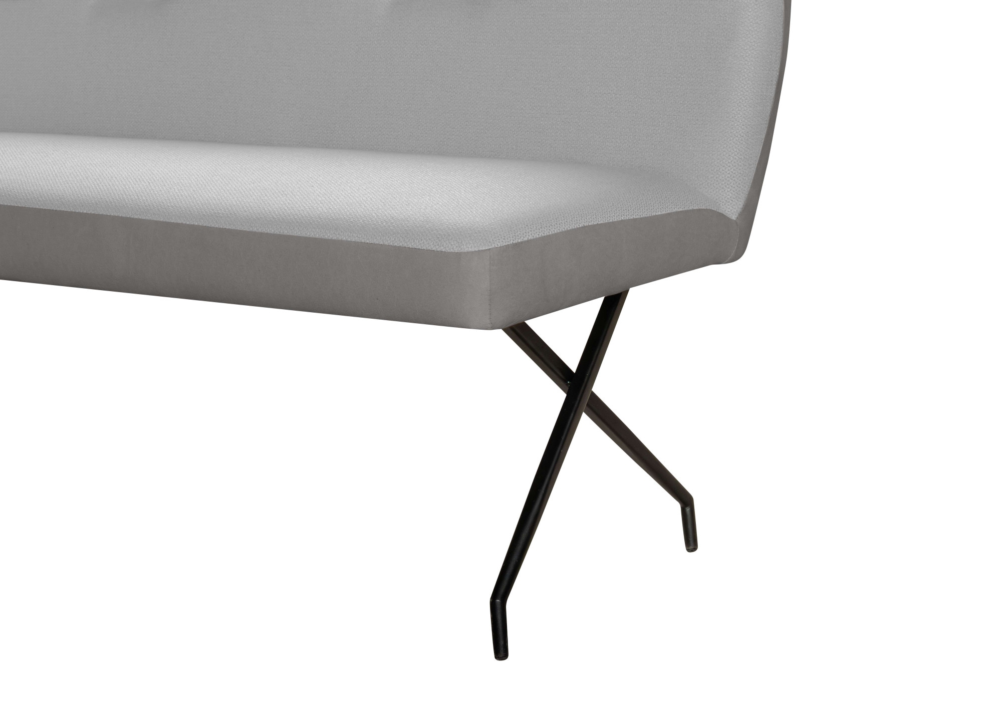 GOODproduct Eckbankgruppe »Bruna Essecke, Sitzgruppe, Eckbankgruppe, Küchenbankgruppe« Set, 4tlg, 4 tlg. tlg. Stuhl: 360° drehbar (Rückst.), 2-Stoff-Design. Wellenfederung Eckbank