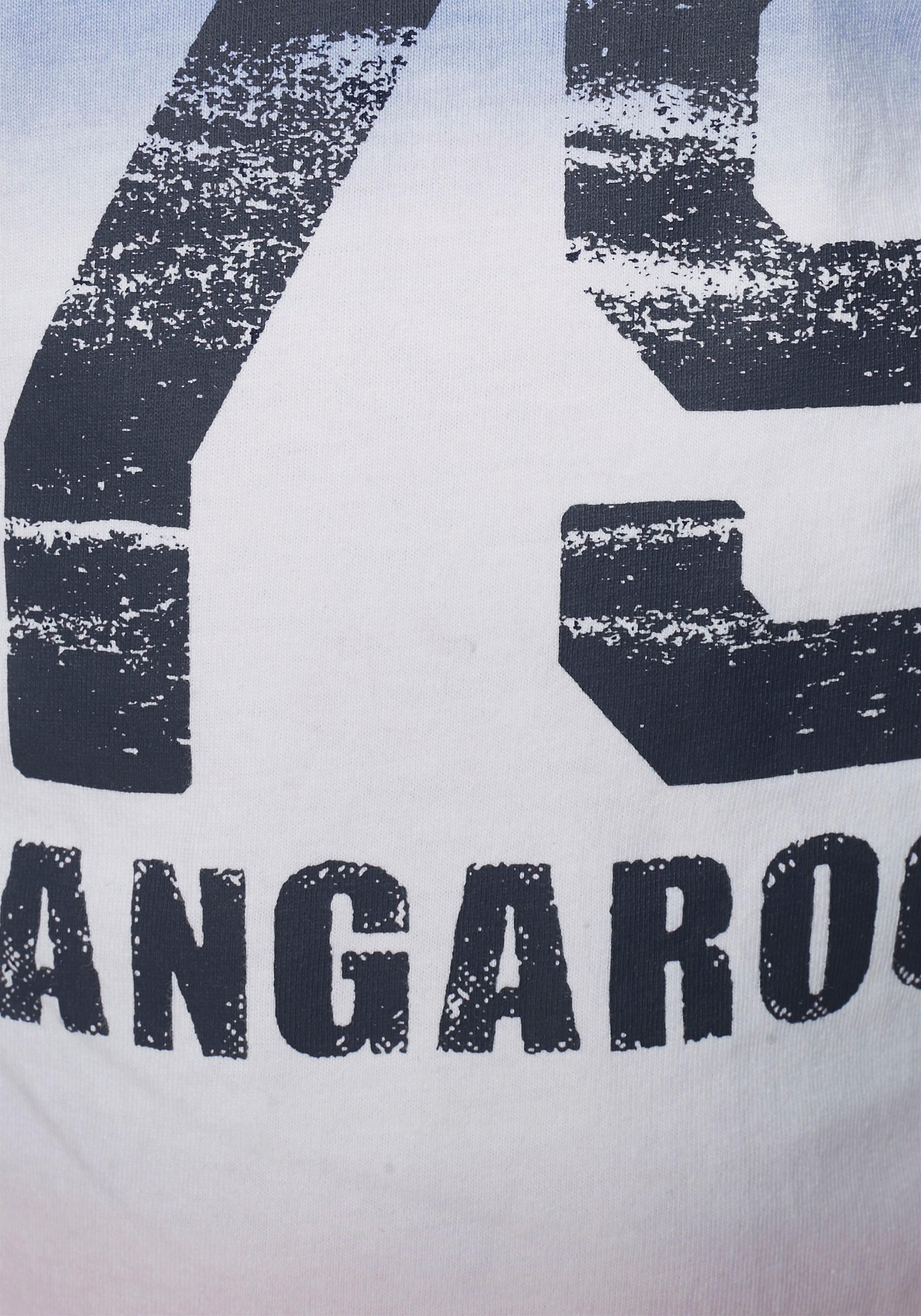 versandkostenfrei Langarmshirt, KangaROOS modischem auf Farbverlauf ♕ mit