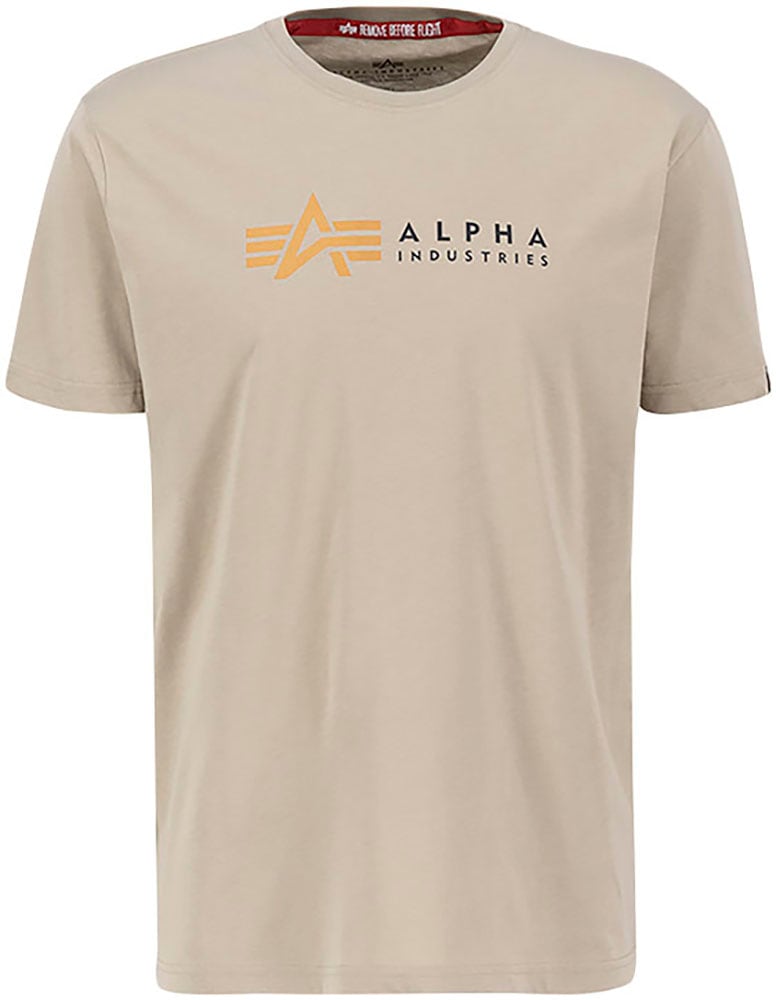 ♕ Alpha Industries Kurzarmshirt T« Label auf »ALP-Alpha versandkostenfrei