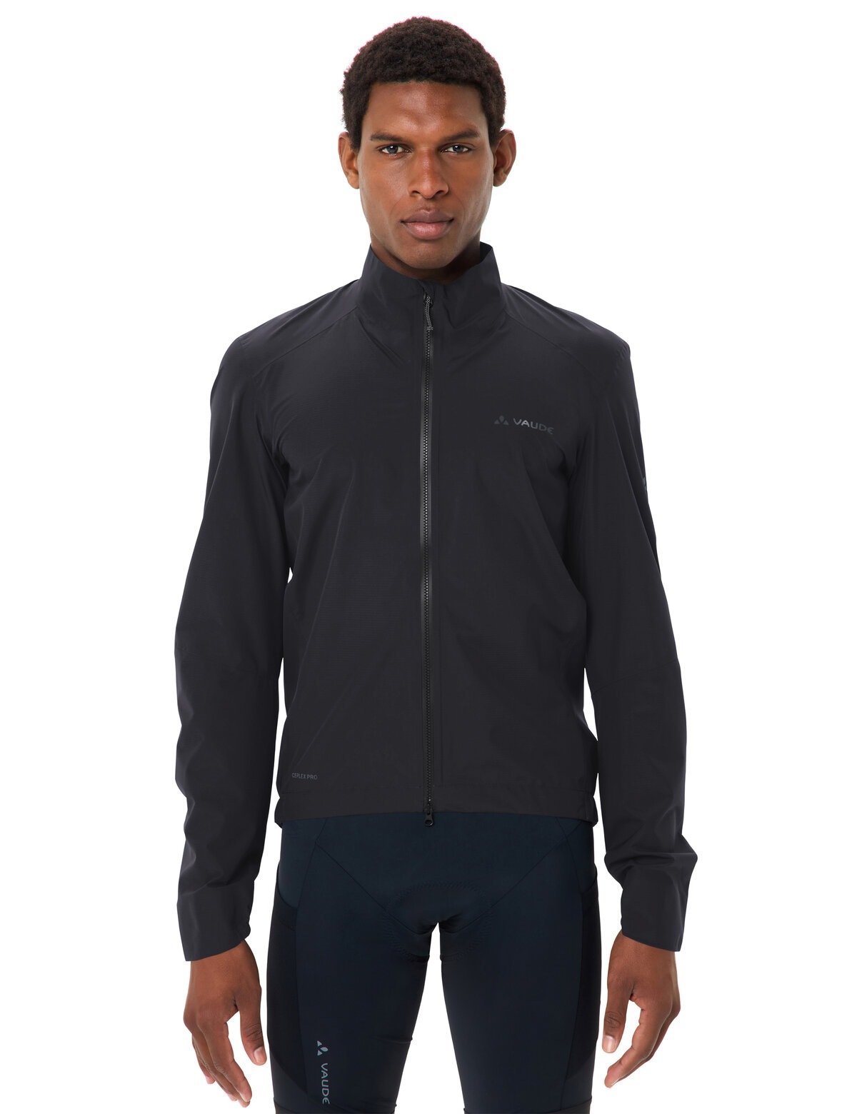 VAUDE Veste de vélo »Men's Kuro Pro Rain Jacket« style sportif, matériau déperlant, coupe-vent