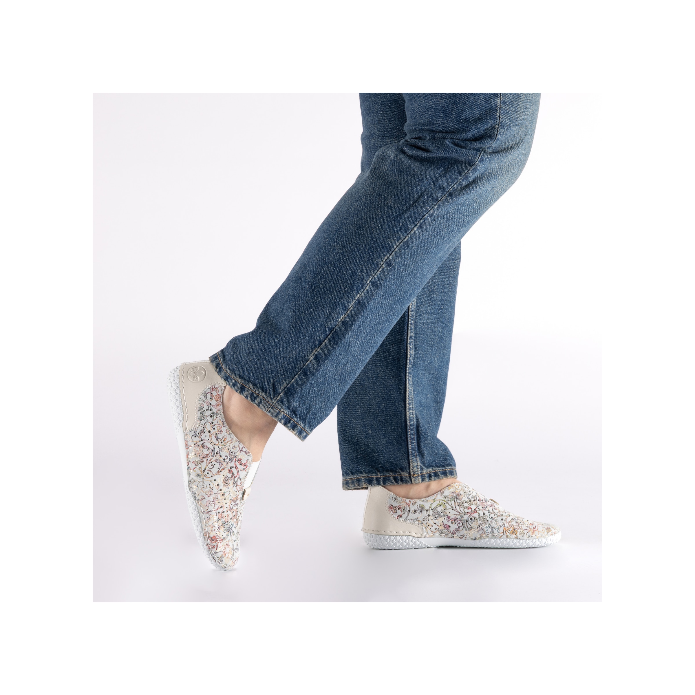 Rieker Slipper  Sneaker slip-on, chaussure à enfiler, chaussure basse avec élastique