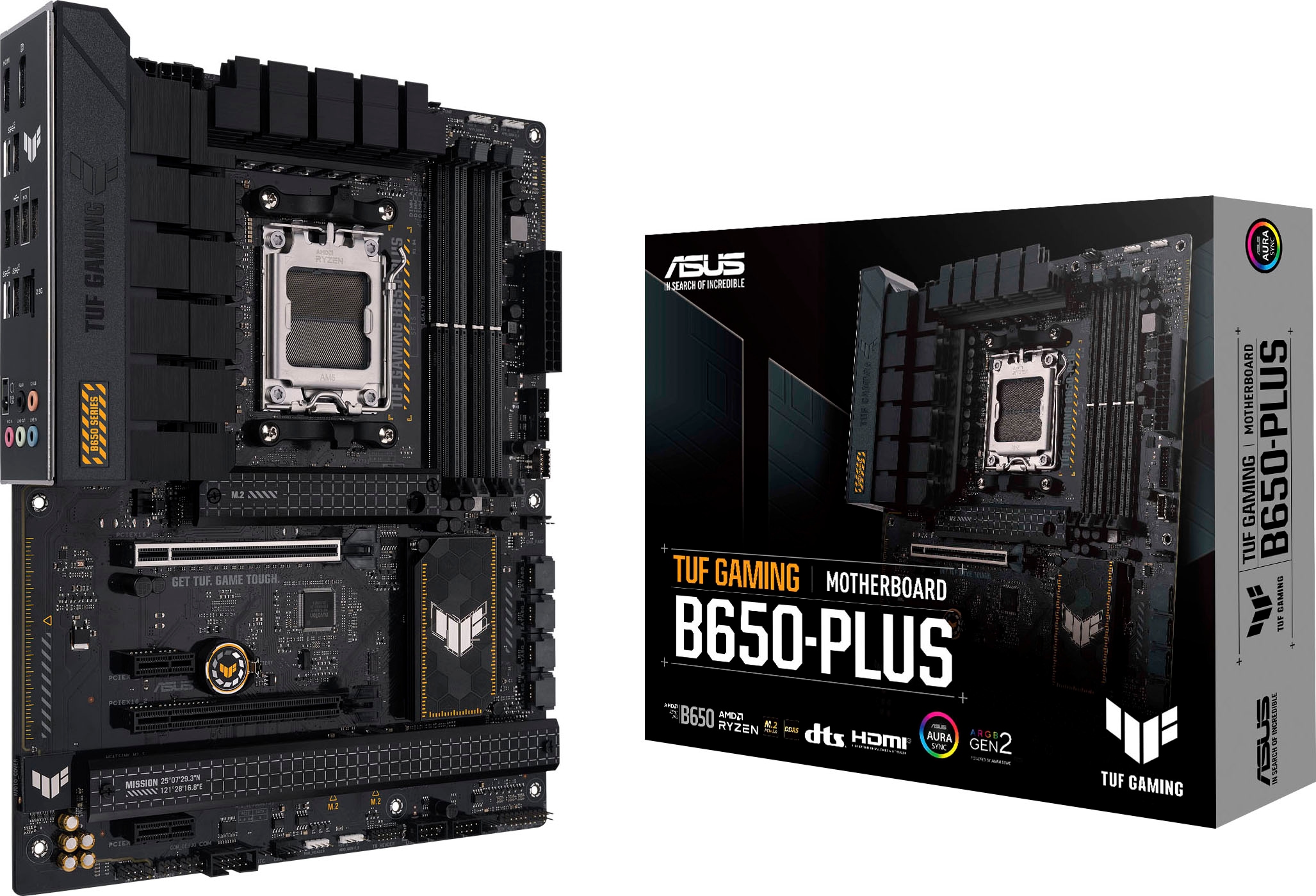 Mainboard »TUF GAMING B650-PLUS«, Ryzen 7000, ATX, PCIe 5.0, DDR5-Speicher, 14 Power...