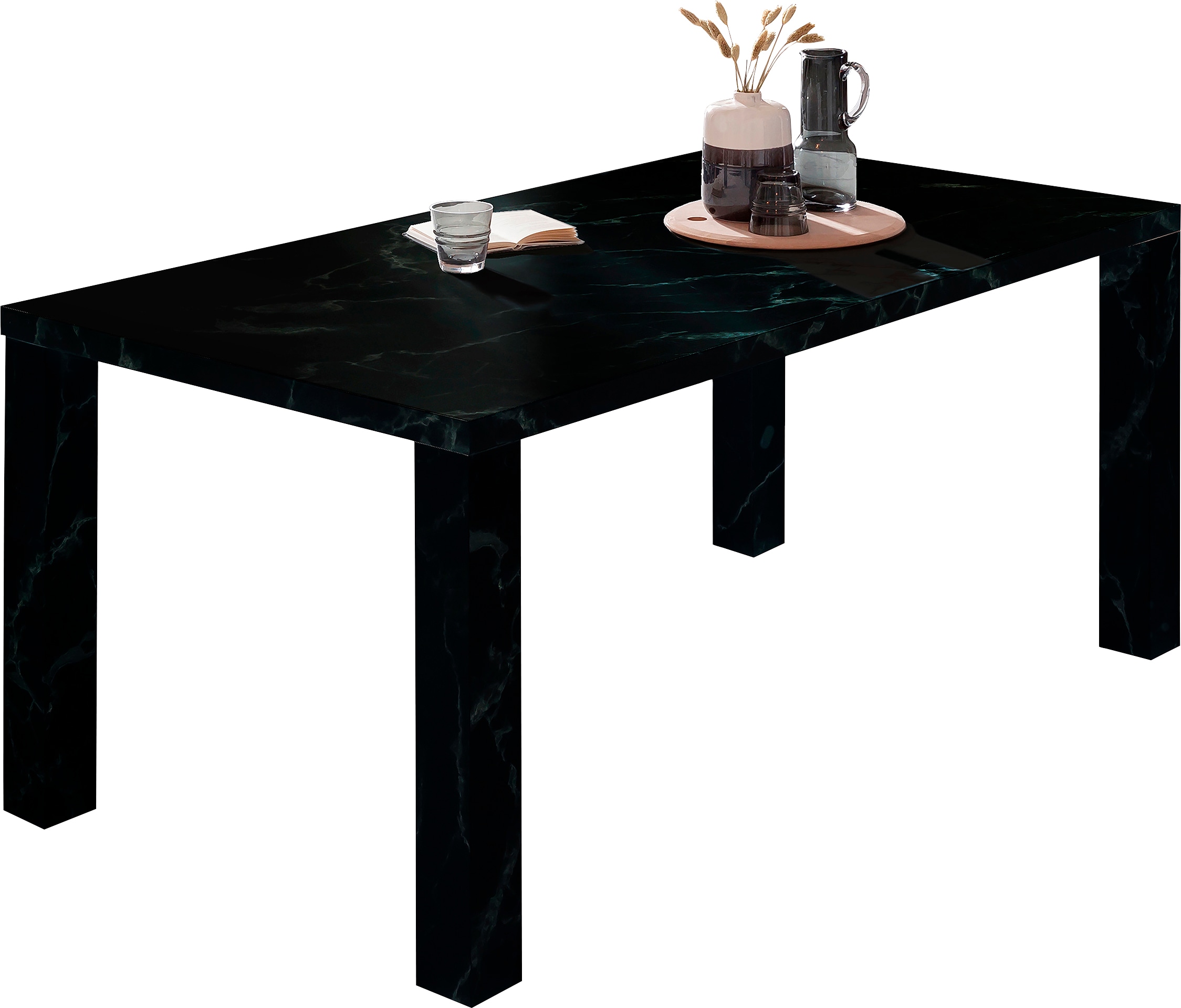 Image of SalesFever Esstisch "Designer Tisch für Ihr Zuhause" Eleganz trifft Design in Marmoroptik