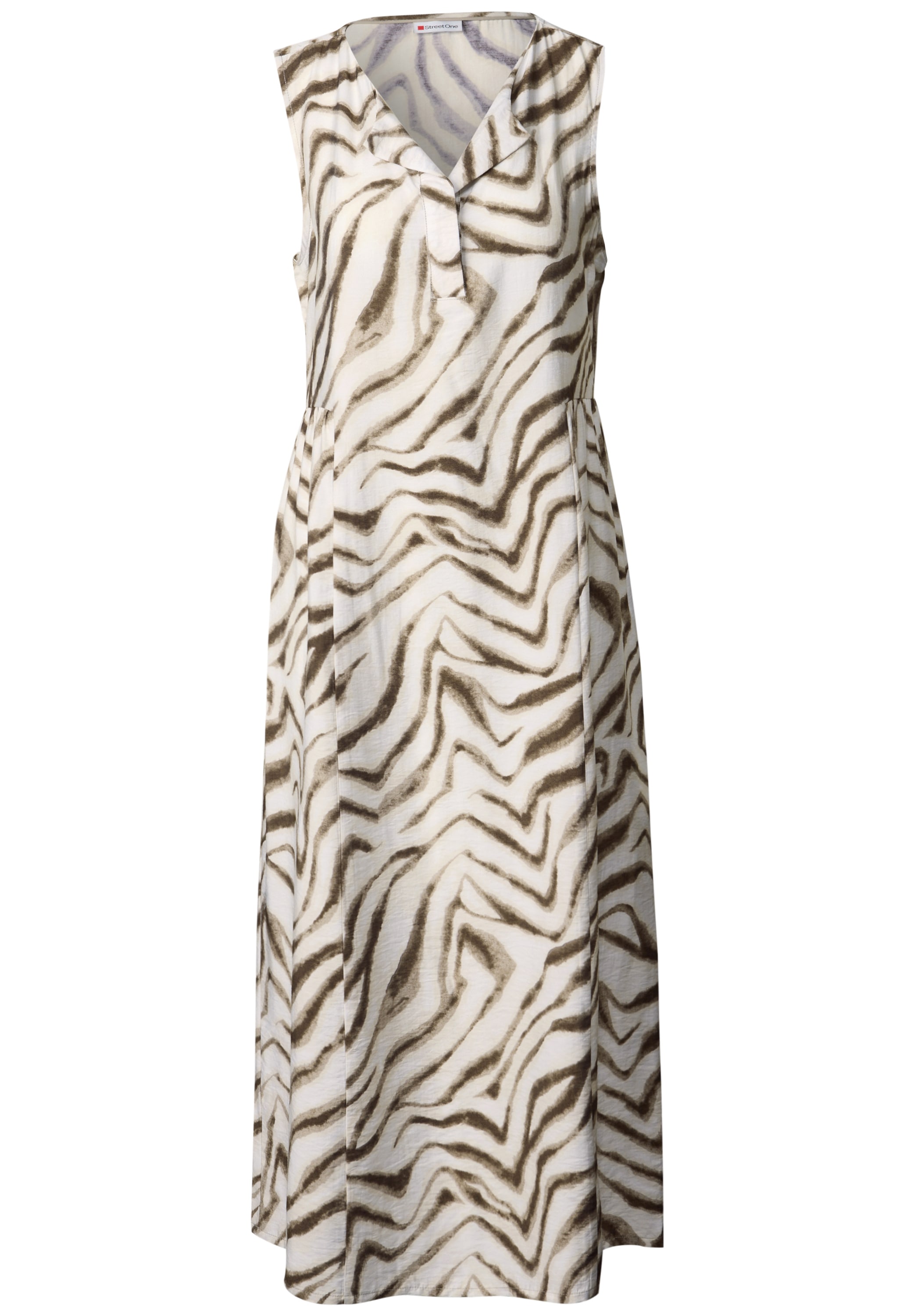STREET ONE Midikleid, mit grafischem Muster