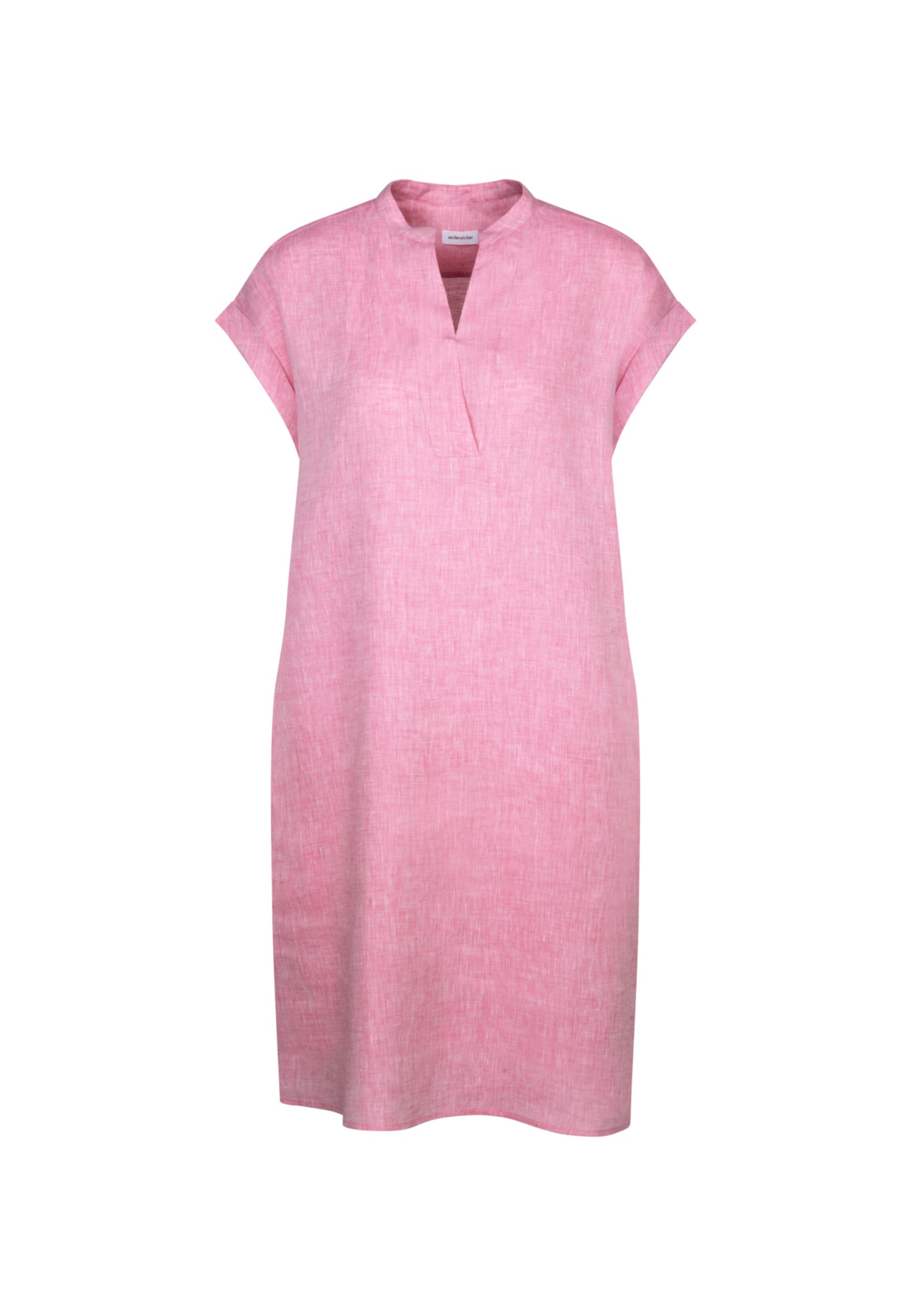 seidensticker Sommerkleid »Schwarze Rose«, Ohne Arm Kragen Garnfärber