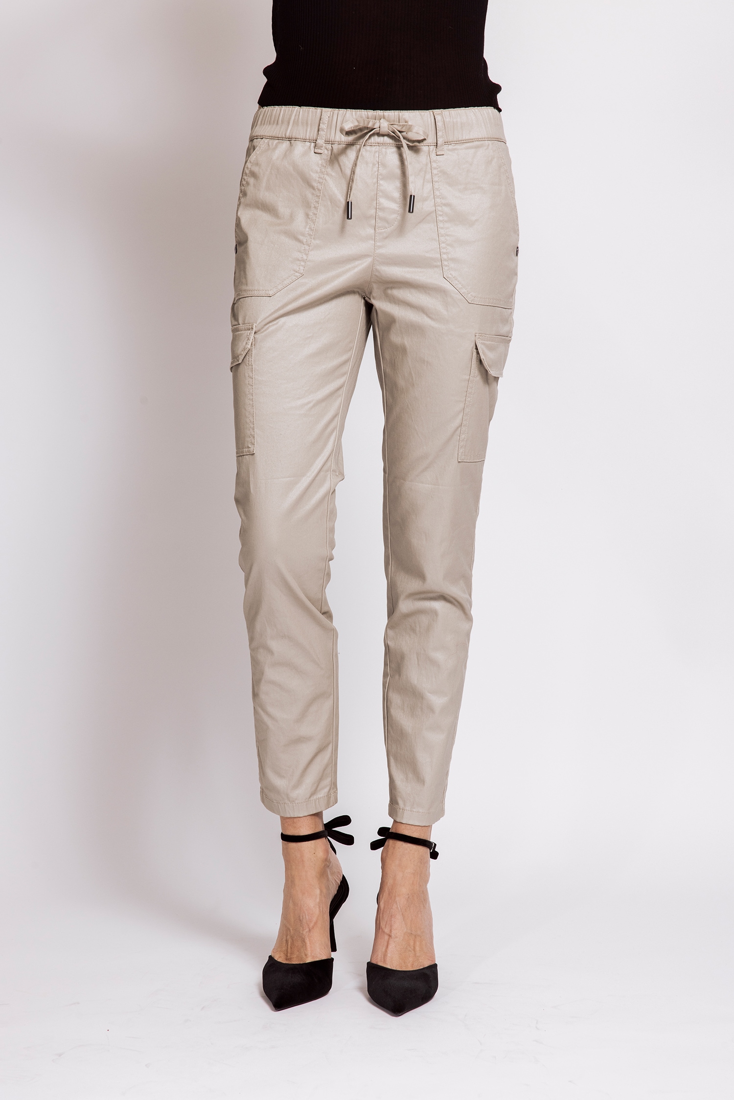 Image of Zhrill Cargohose "ZHDAISEY" Slim Fit Passform, für lässigen Look, mit Elastikbund und Tunnelzug