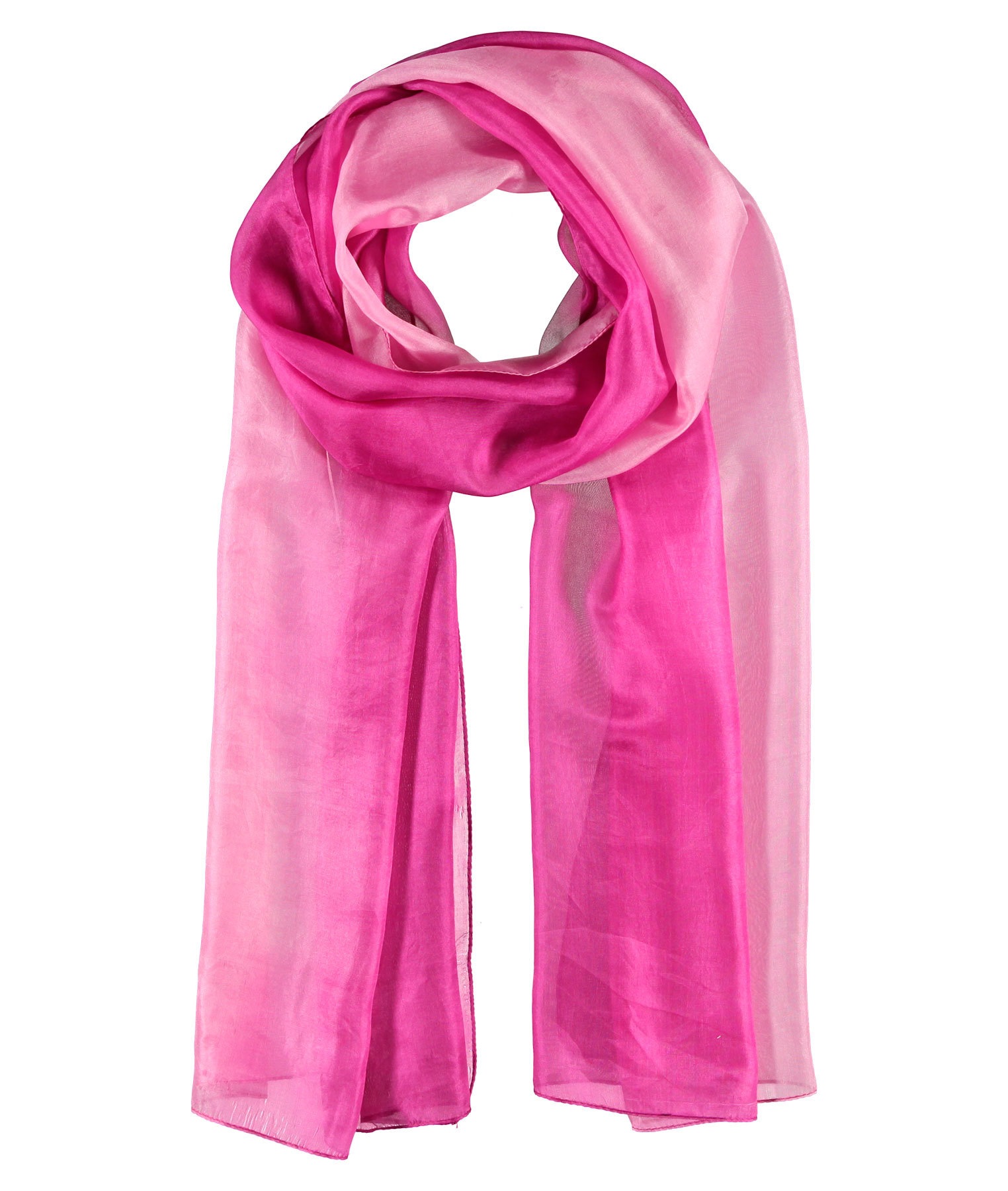 Seiden Degradé Schal