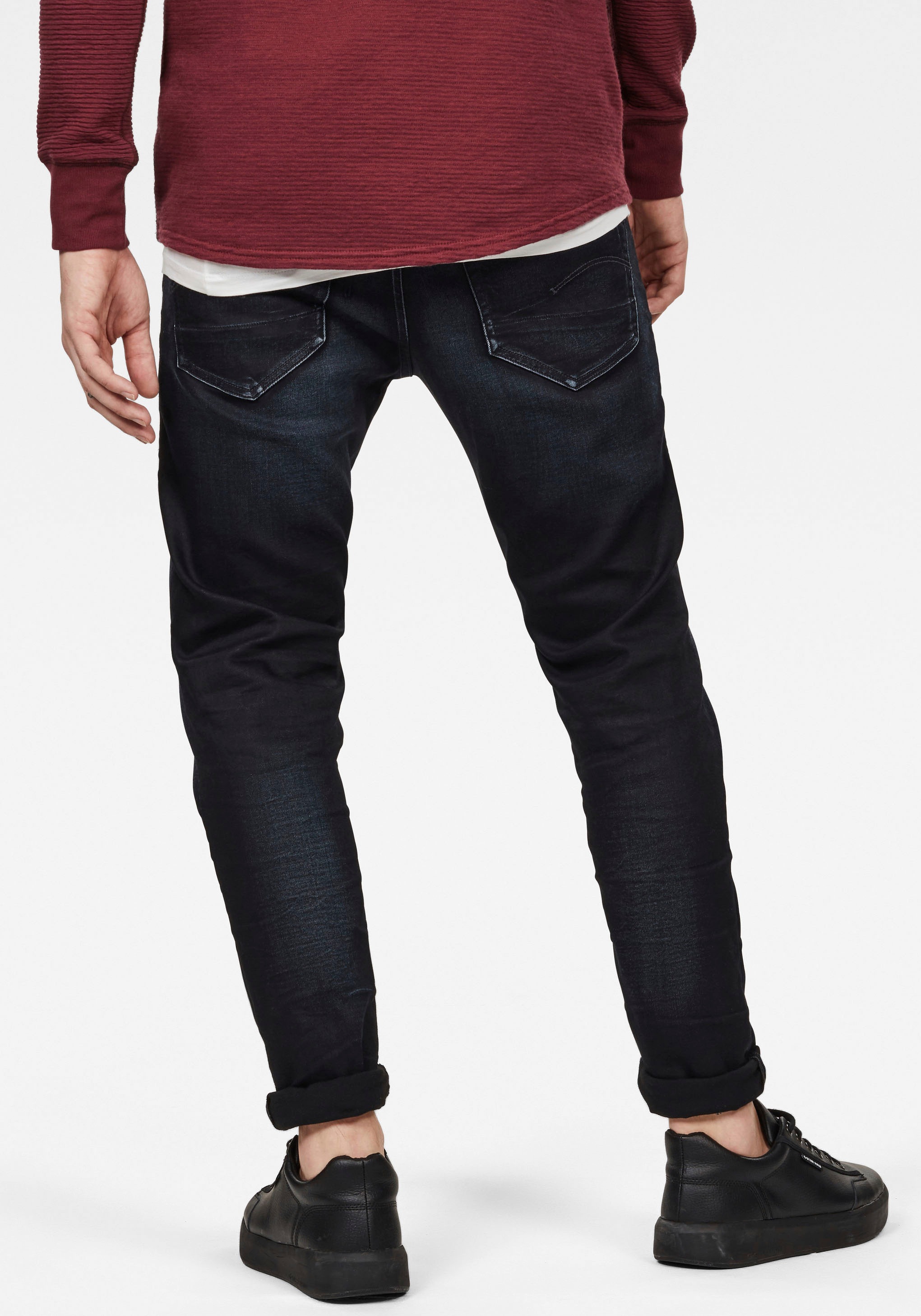 G-Star RAW Slim-fit-Jeans »3301 Slim«, mit toller Waschung und Elasthan