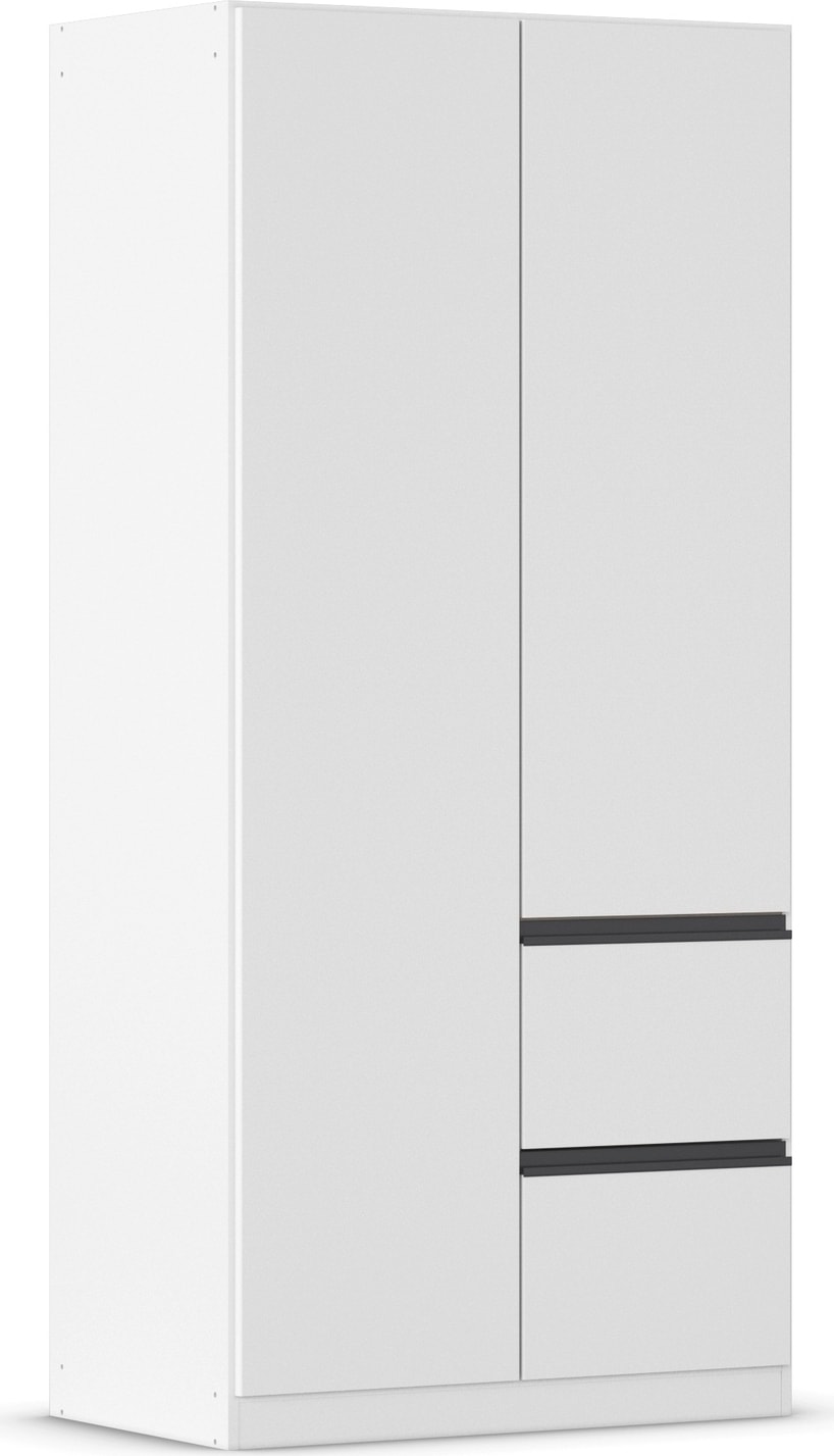 rauch Kleiderschrank »Drehtürenschrank Schrank Garderobe Wäscheschrank COSTA Breite 91 cm« in 3 Ausstattungen BASIC/CLASSIC/PREMIUM,  Breite 91 cm grifflose Front mit Push-to-Open Funktion MADE IN GERMANY