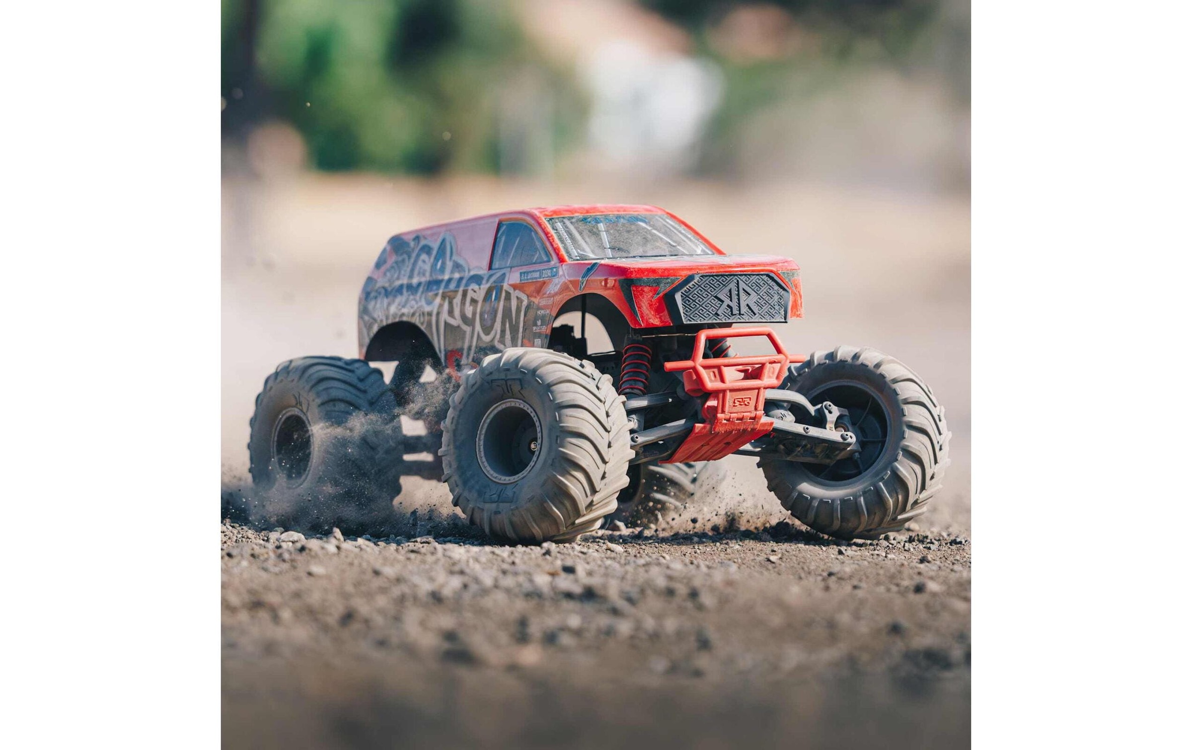 RC-Boot »Arrma Gorgon MEGA 550 RWD Rot RTR«