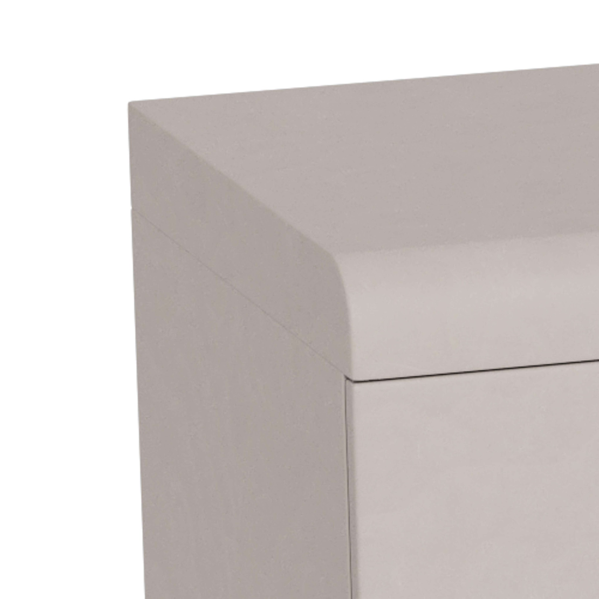 ACTONA GROUP TV-Schrank »Beistelltisch« TV Tisch, 3 Böden, grau,160x40x50