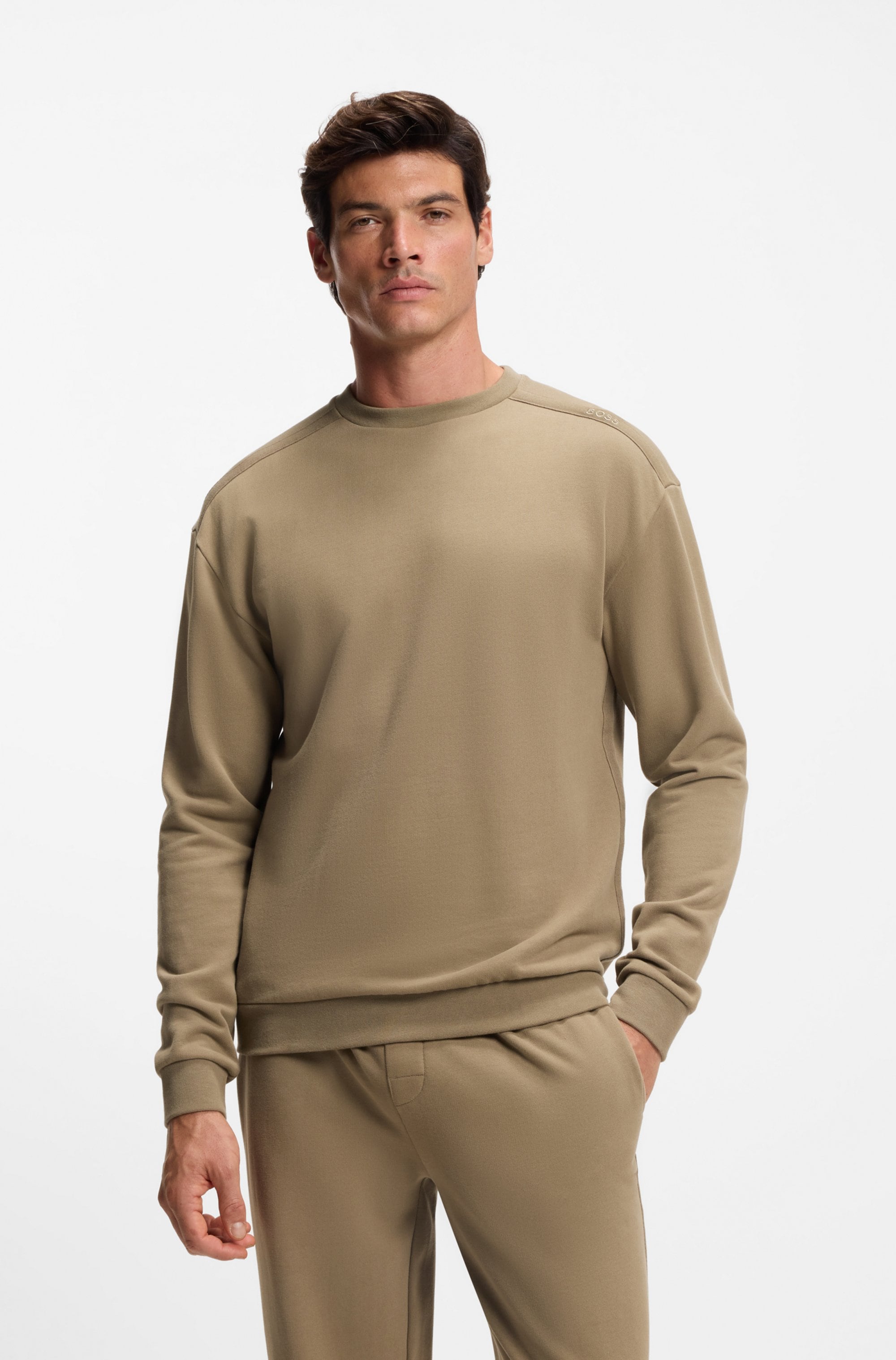 Image of BOSS Sweatshirt "Chevron", Basic, normale Passform