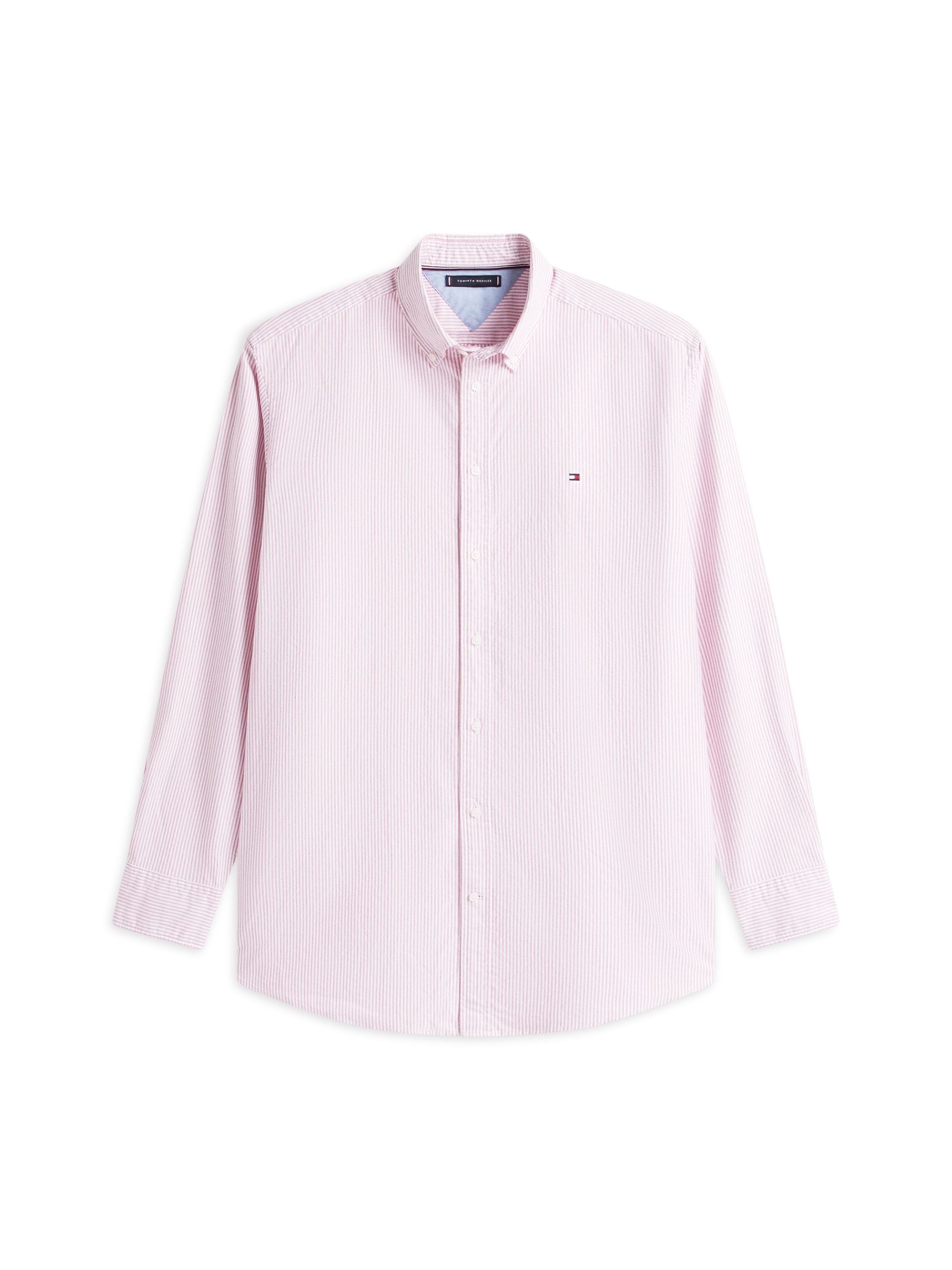 Tommy Hilfiger Big & Tall Chemise à manches longues »BT - HERITAGE OXFORD STRIPE« fein gestreift, Grosse Grössen, regular fit, Button-down-Kragen