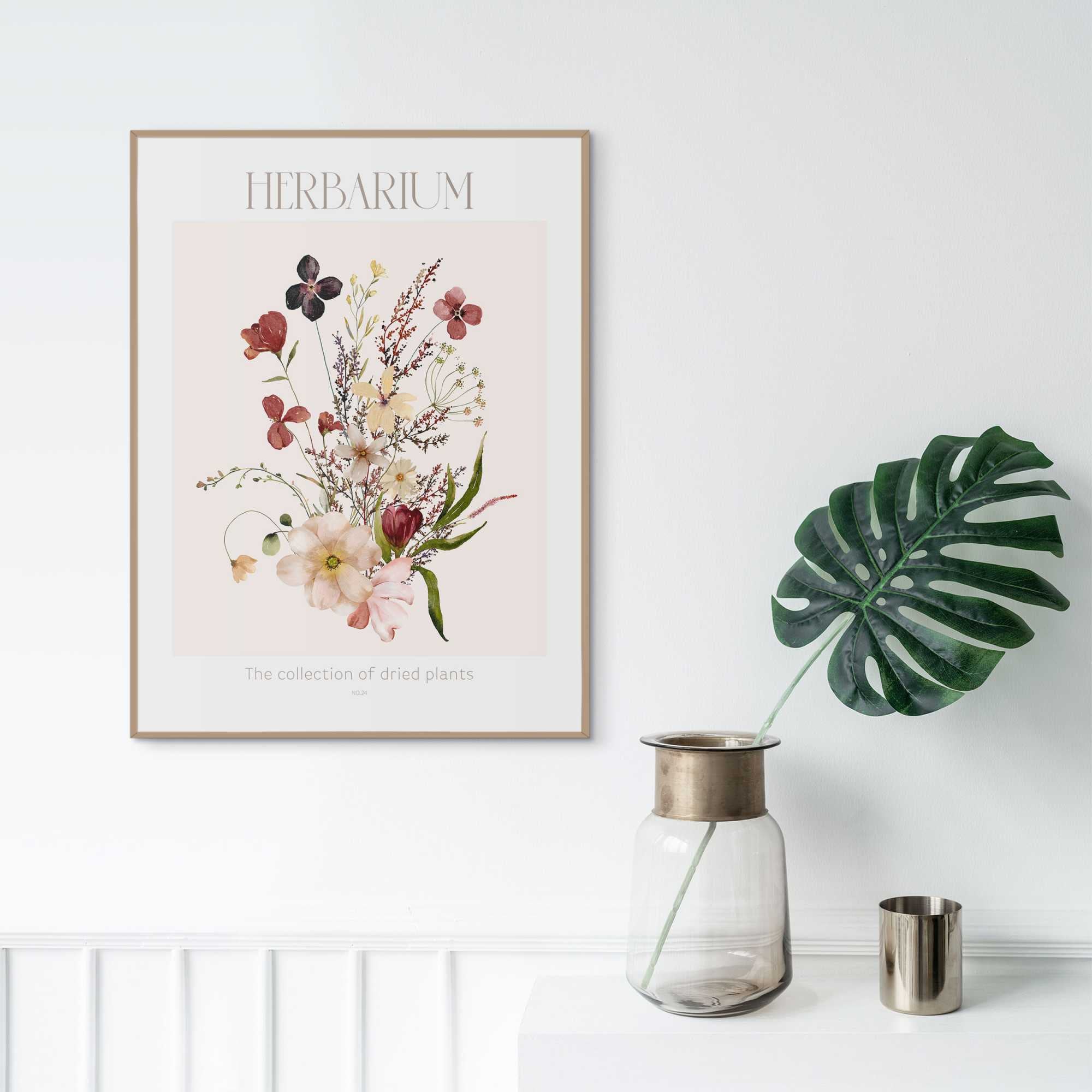 Image of Reinders Bild mit Rahmen "Herbarium"