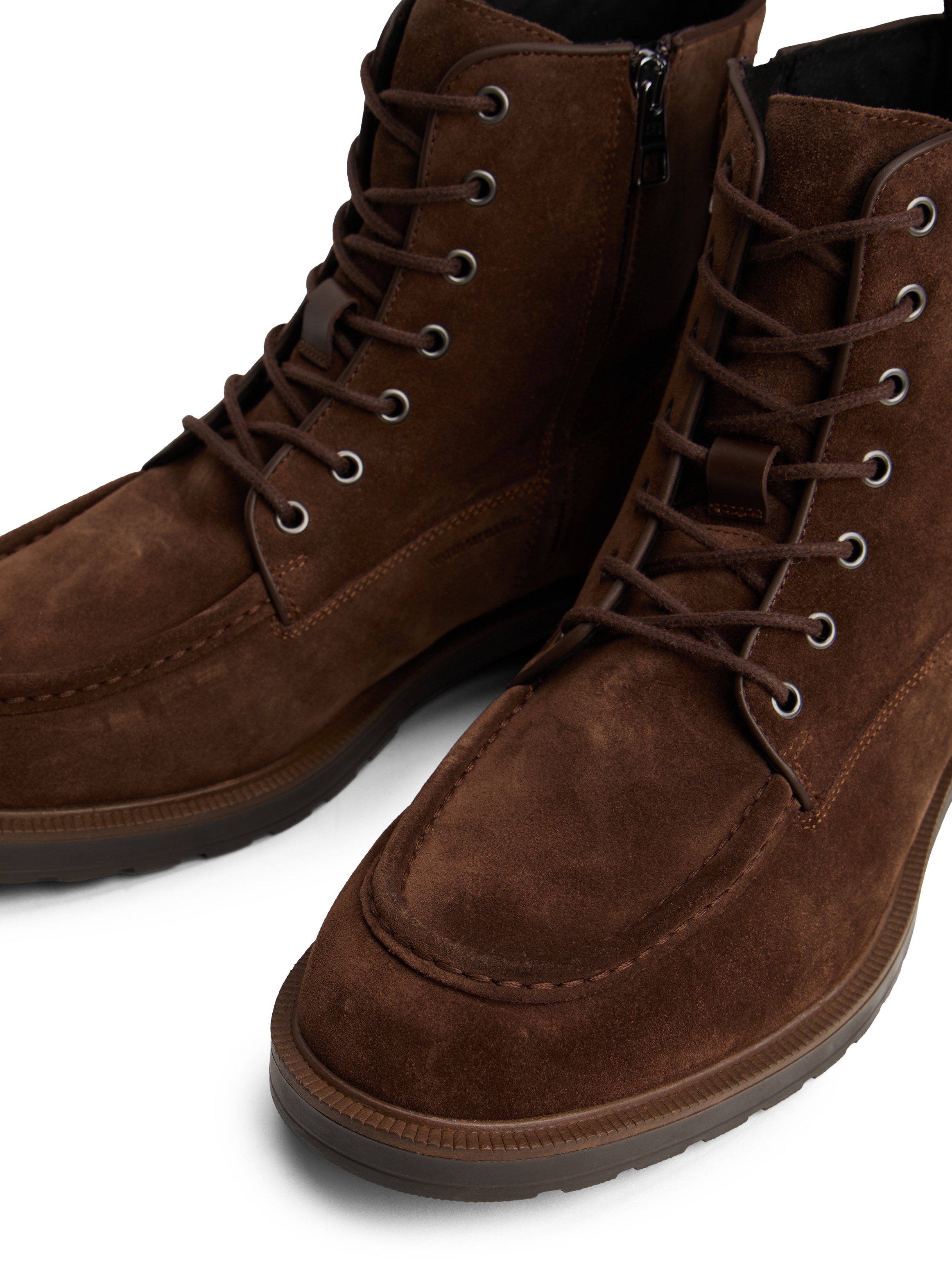 Tommy Hilfiger Bottines à lacets »CLEATED HILFIGER W SDE MOC BOOT«  , bottines à lacets avec couture mocassin tendance