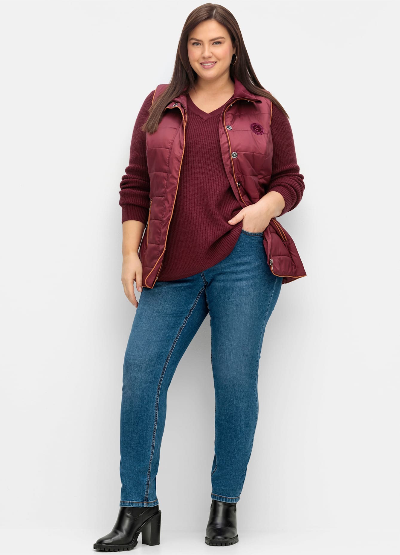 Sheego Bequeme Jeans, (1 tlg.)