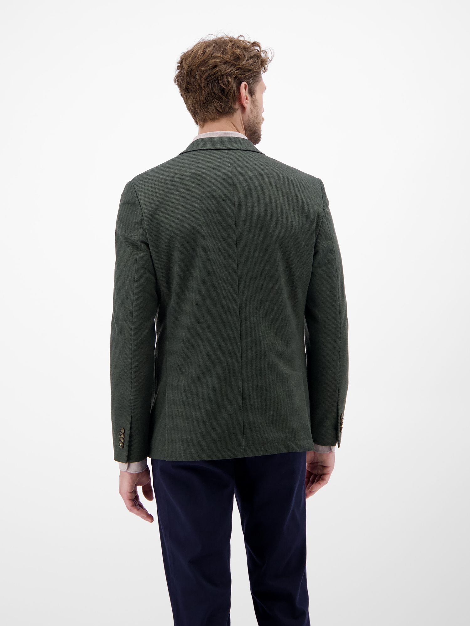 LERROS Jerseysakko »Sakko mit Hahnentrittmuster«