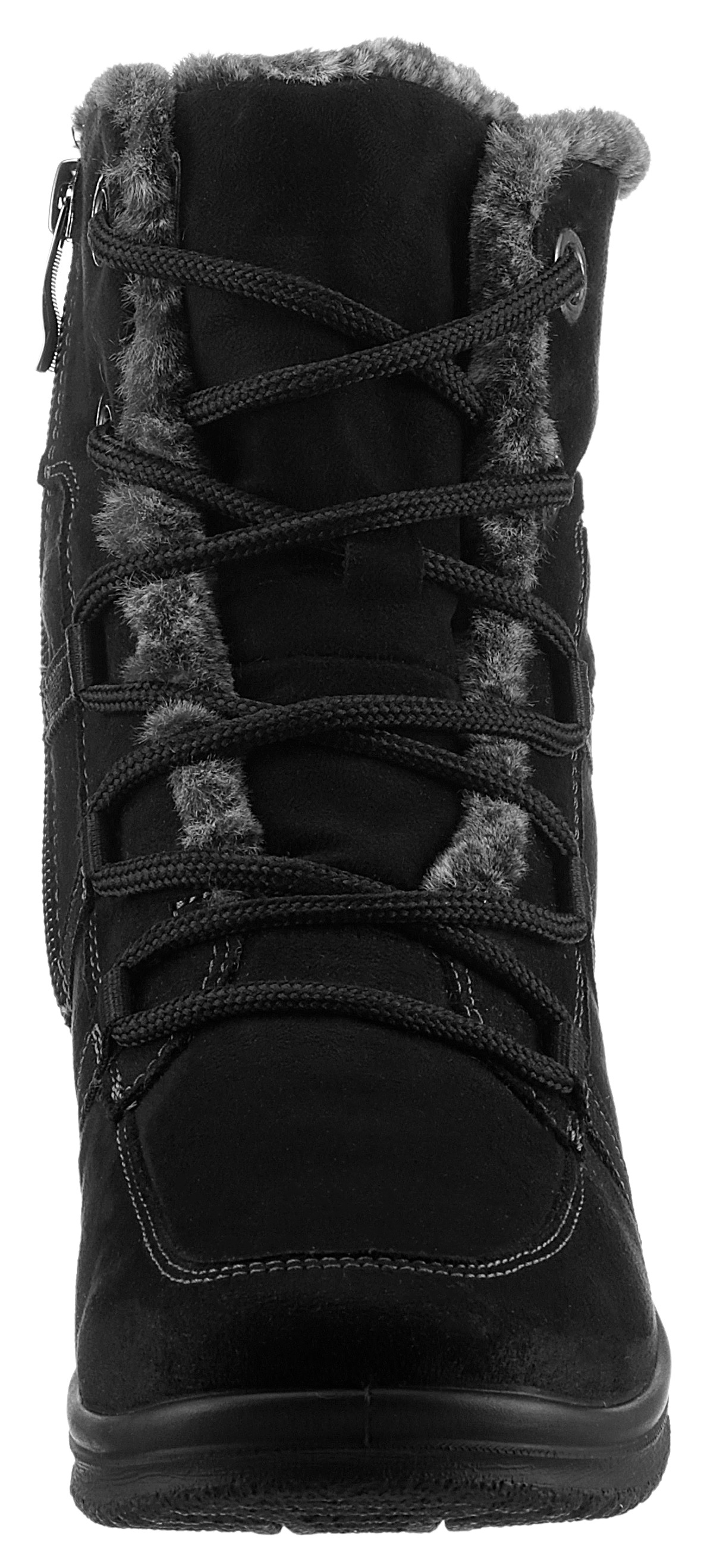 Ara Winterboots »MÜNCHEN«, Schnürboots, Winterstiefelette in Komfortweite H = sehr weit