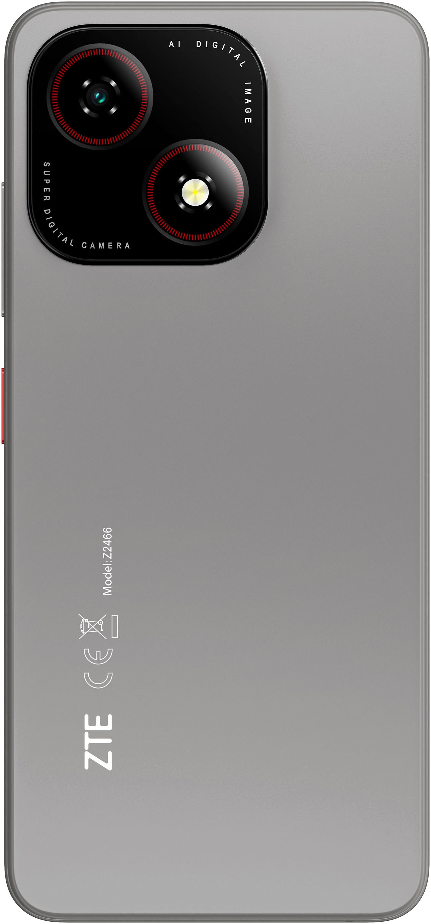 ZTE Smartphone »Blade A35e« Silvery Gray