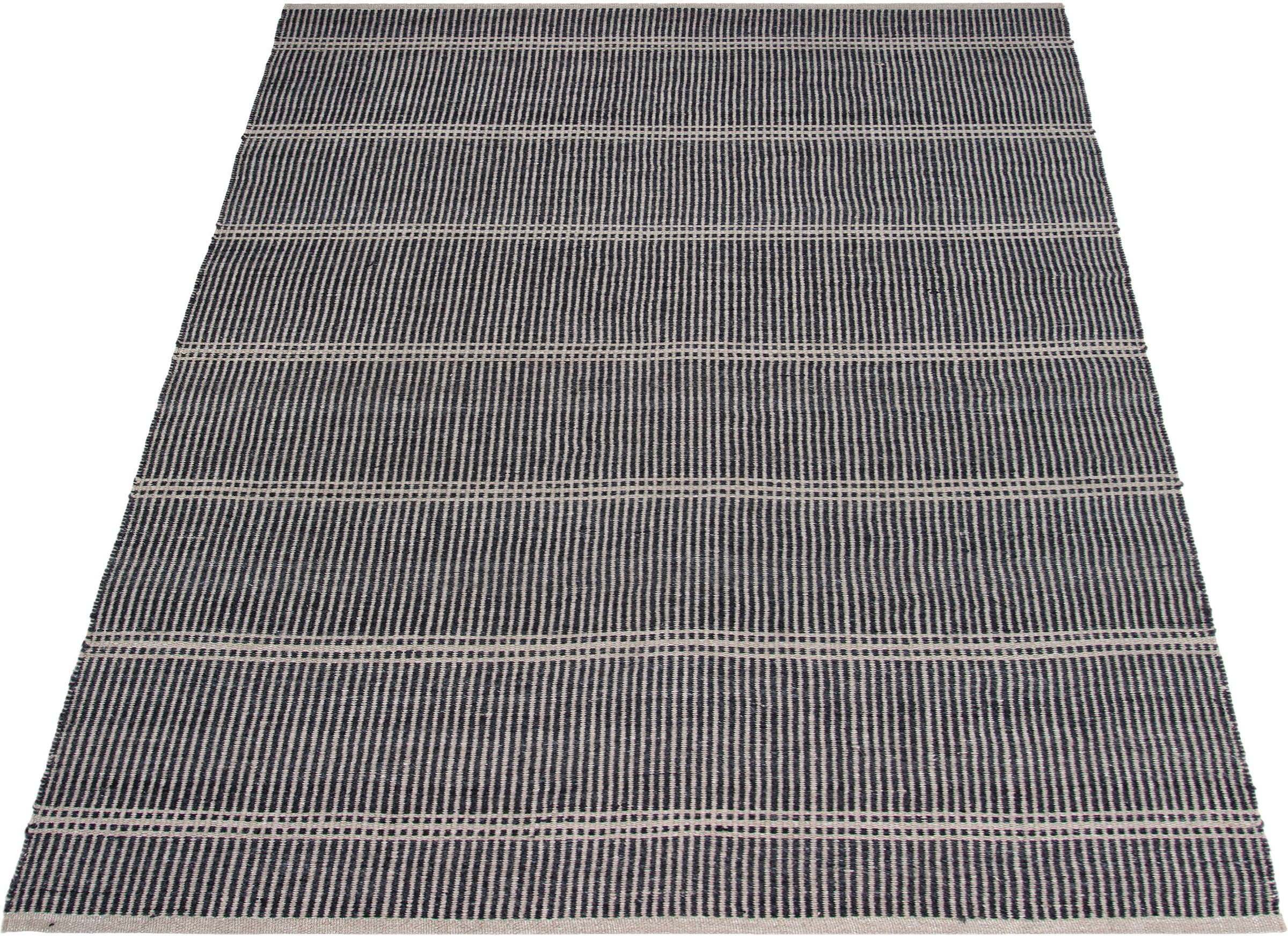 Image of Timbers Teppich »Murrieta«, rechteckig, 8 mm Höhe, handgewebt, Kurzflor, Weich, Pflegeleicht, Elegant, Wohnzimmer, Schlafzimmer, Esszimmer bei Ackermann Versand Schweiz