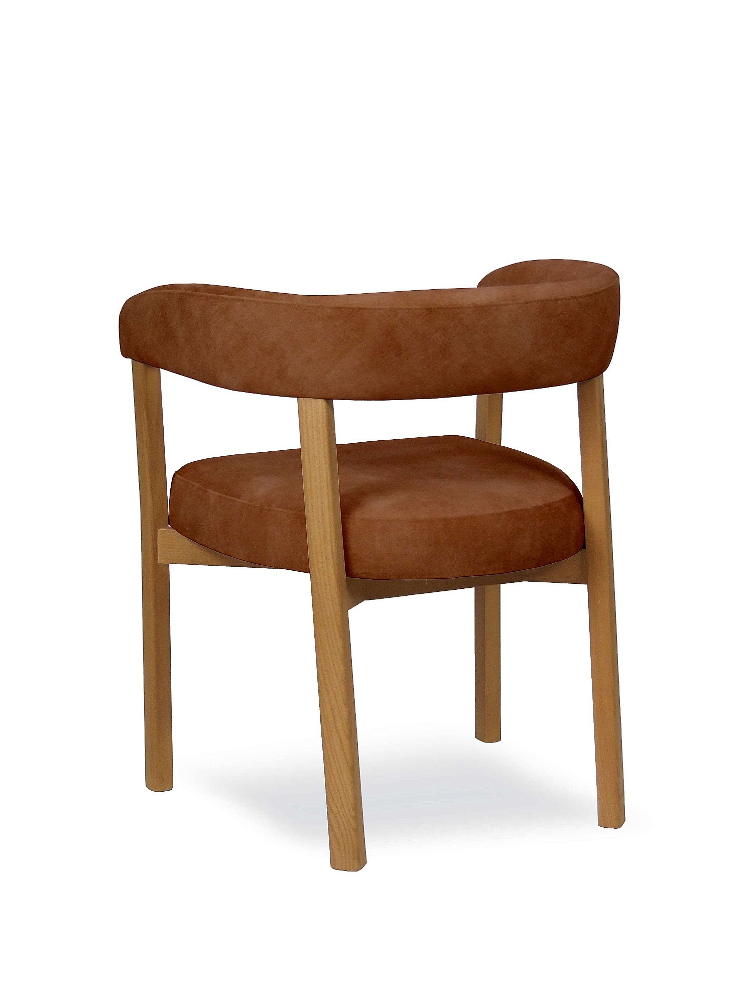 Home affaire Chaise avec accoudoirs »NUVOLA Stuhl,Armstuhl,Made in Italy,Massivholz,Samt,24 Farbvarianten« () 1 cuisSalon-bureau, coin lecture, velours résistant à la saleté avec effet nuage
