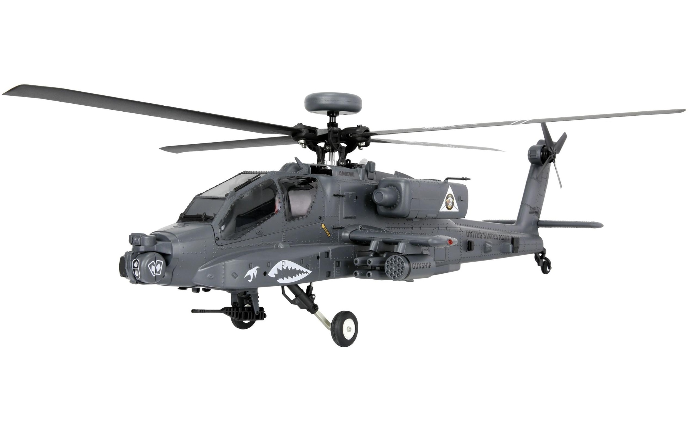 Image of Amewi RC-Helikopter "Apache AH-64D CP RTF Grau"