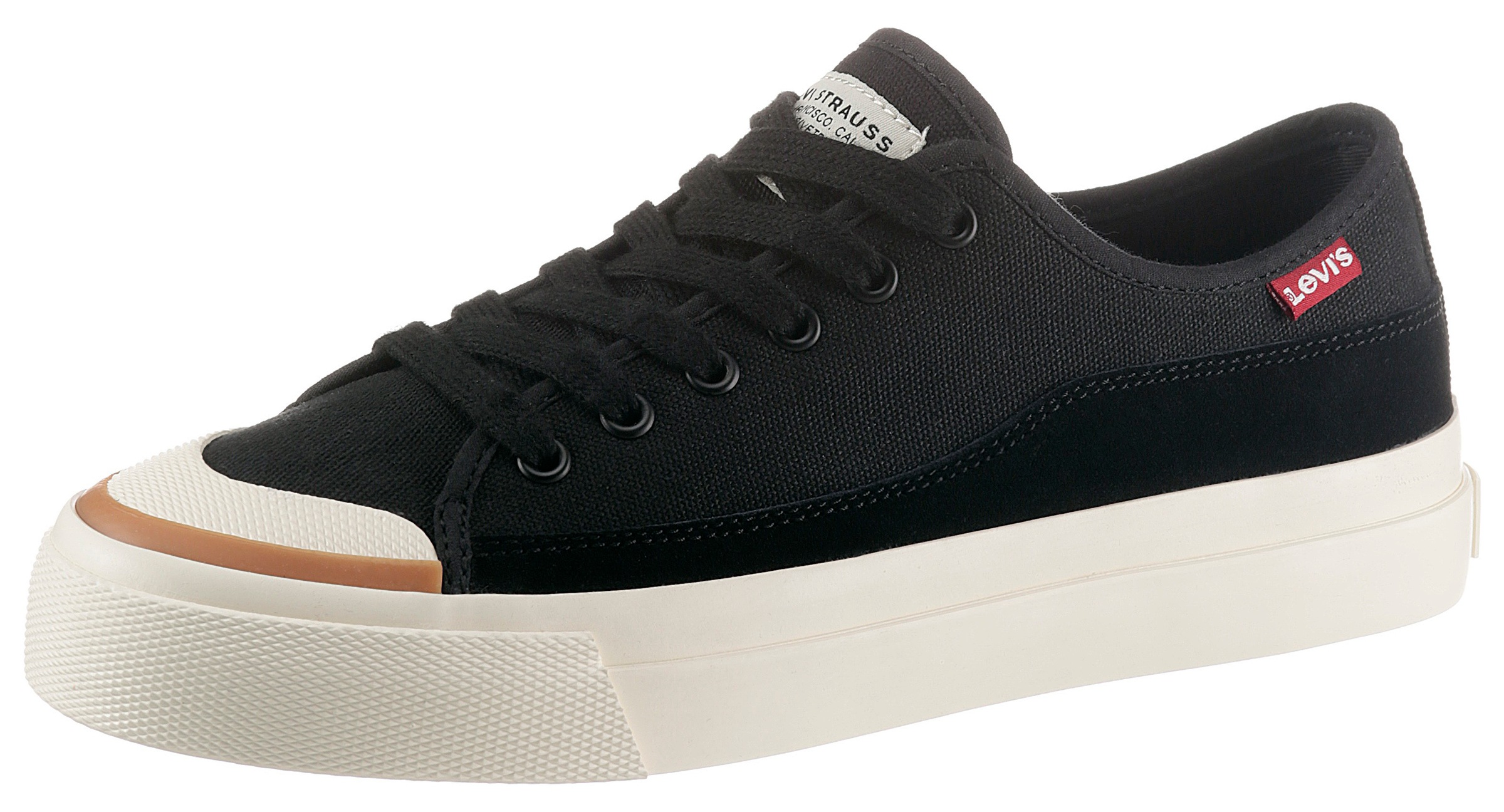 Image of Levi's® Plateausneaker »Squre Low S«, im modischen Materialmix bei Ackermann Versand Schweiz