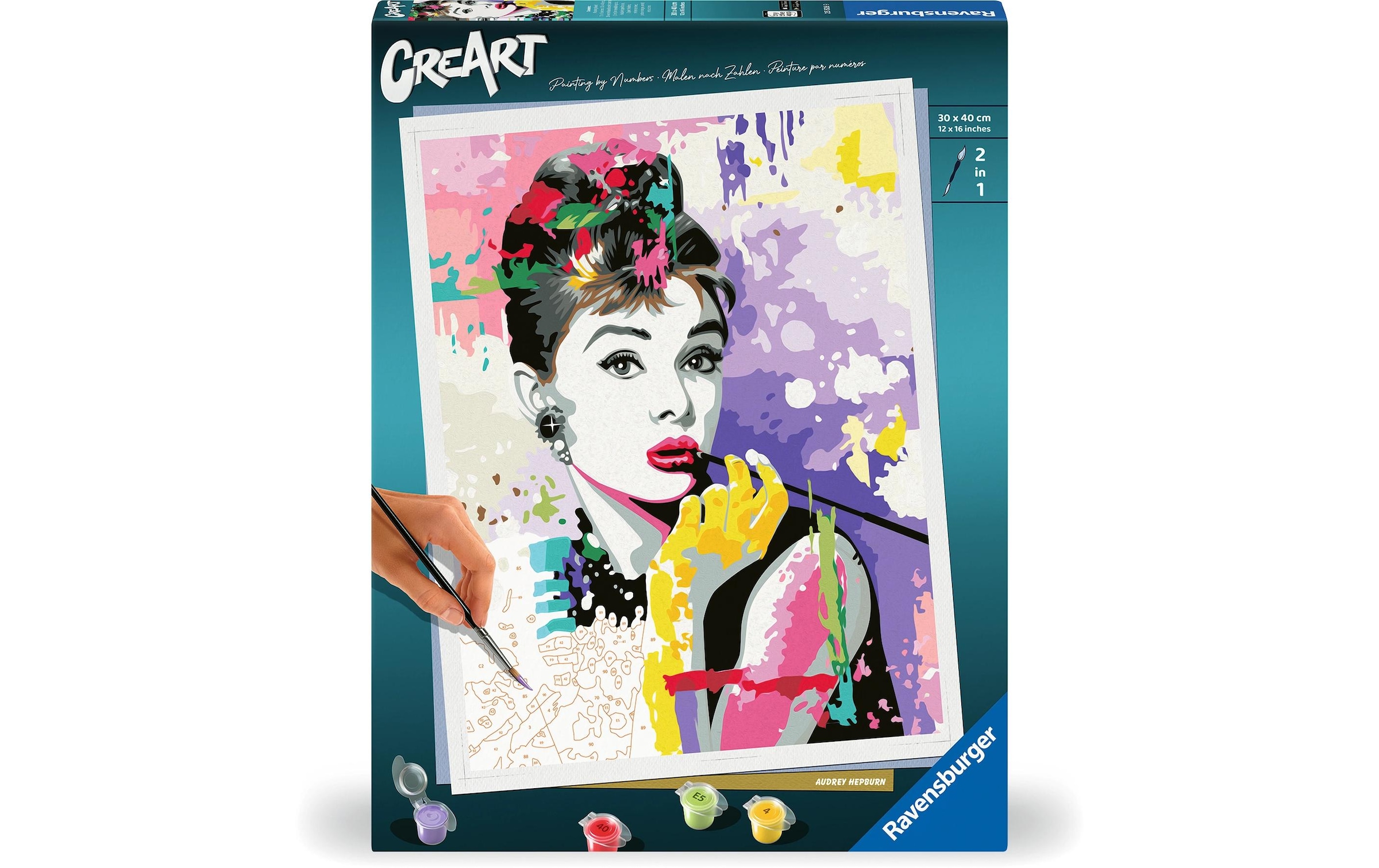 Ravensburger Malen nach Zahlen »Malen nach Zahlen CreArt Audrey Hepburn«