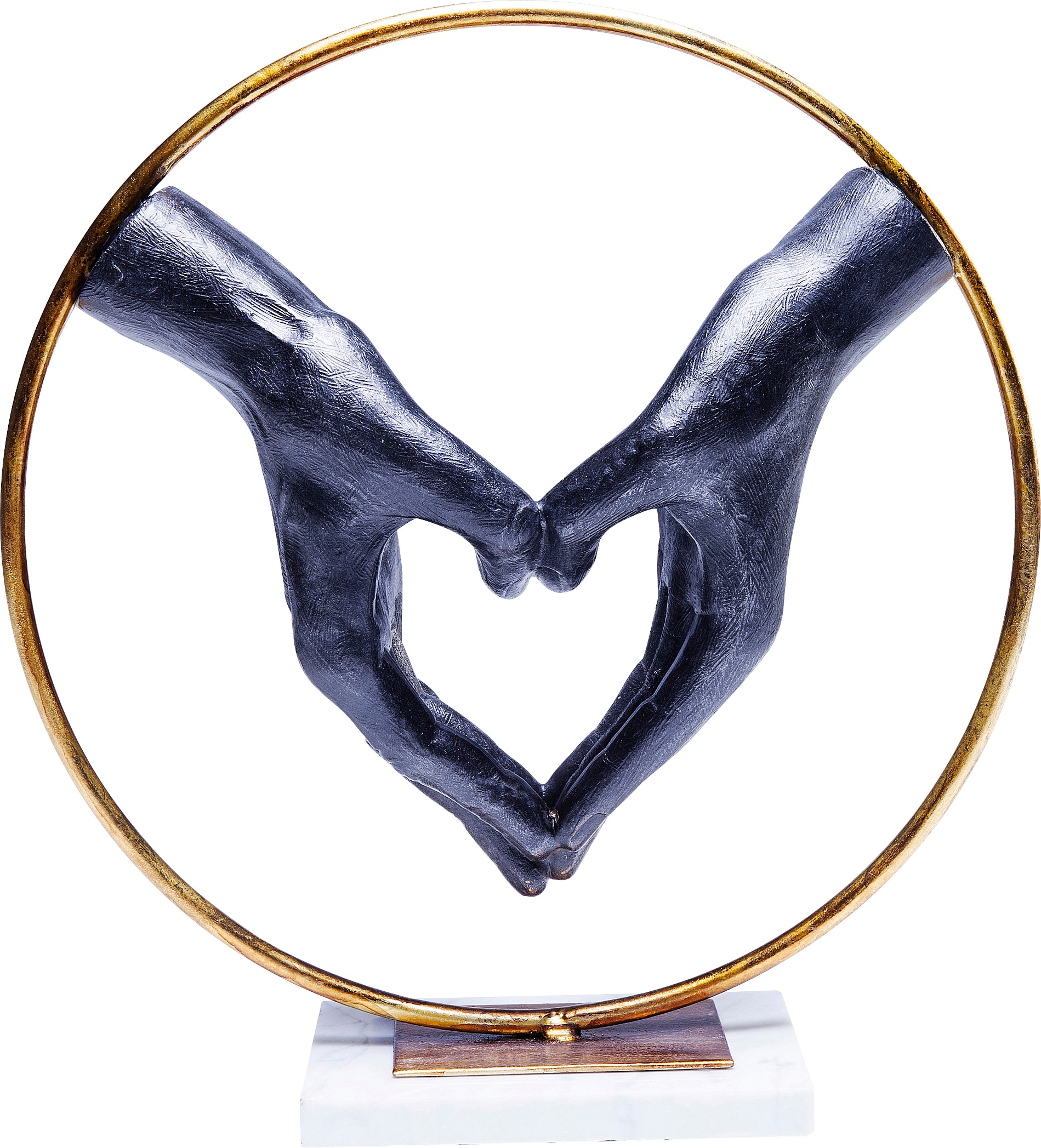Image of Kare Design Dekoobjekt "Deko Objekt Elements Heart Hand 33cm"