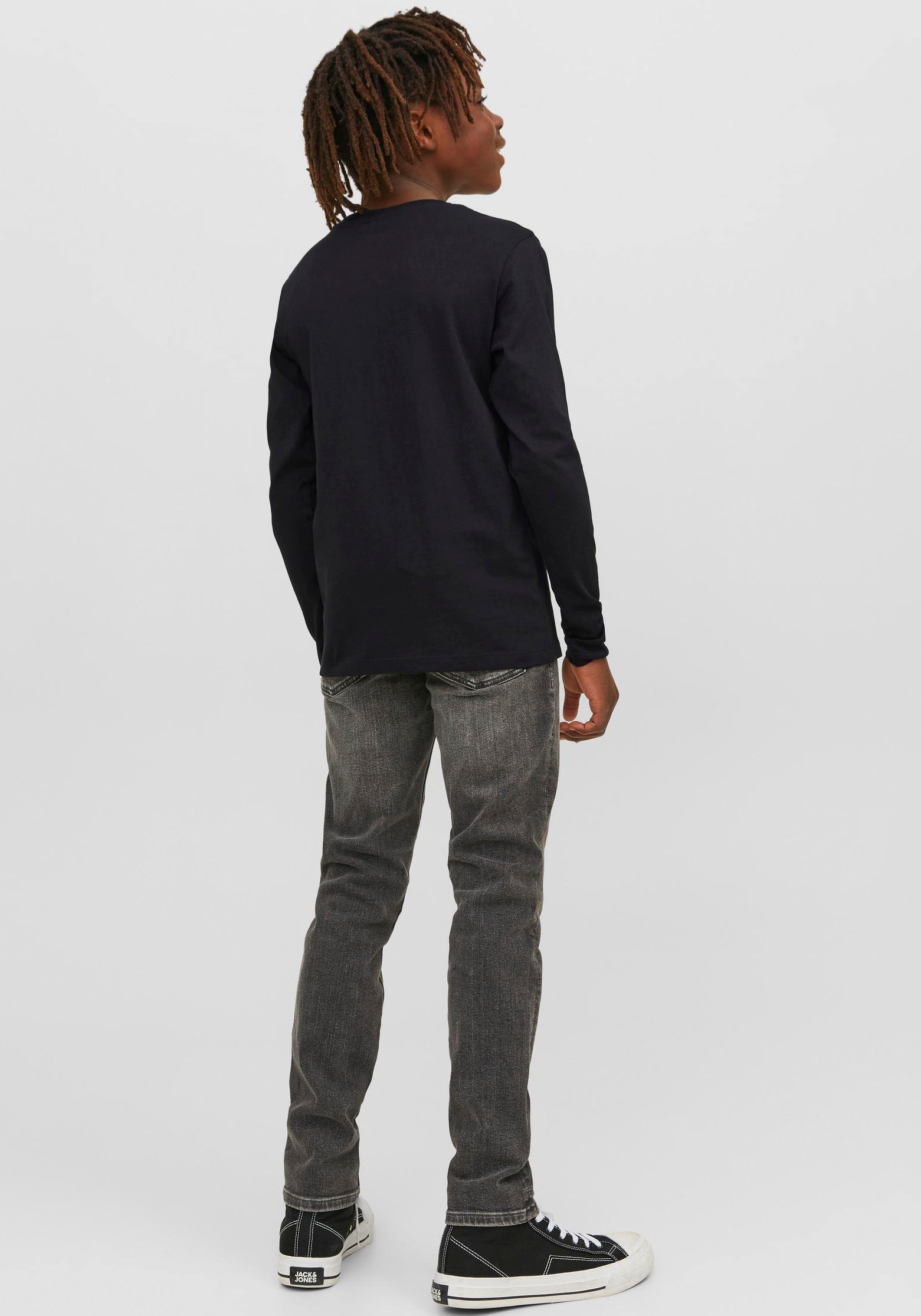 Jack & Jones Junior Langarmshirt »JJECORP LOGO TEE PLAY LS O-NECK NOOS JNR«