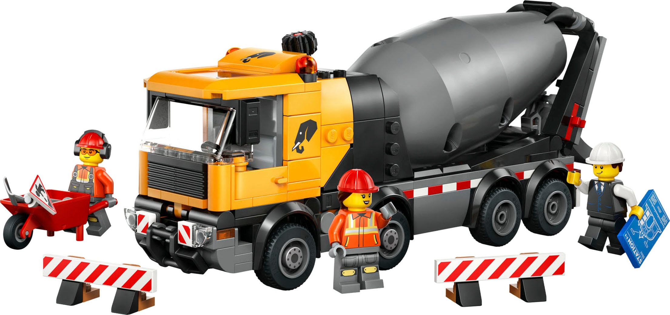 LEGO® Pions de construction »Betonmischer (60478), LEGO City« Made in Europe