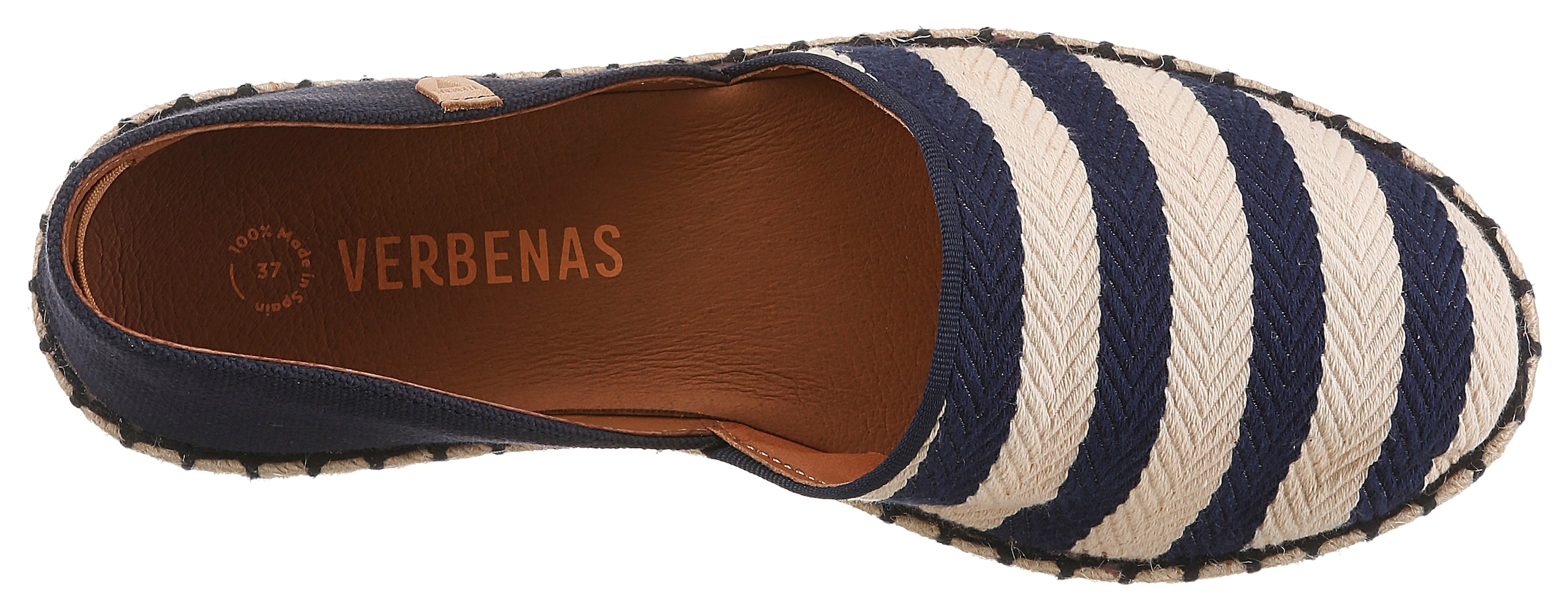 VERBENAS Espadrille »CARMEN«  mocassin, chaussure d'été, chaussure de vacances au look marin