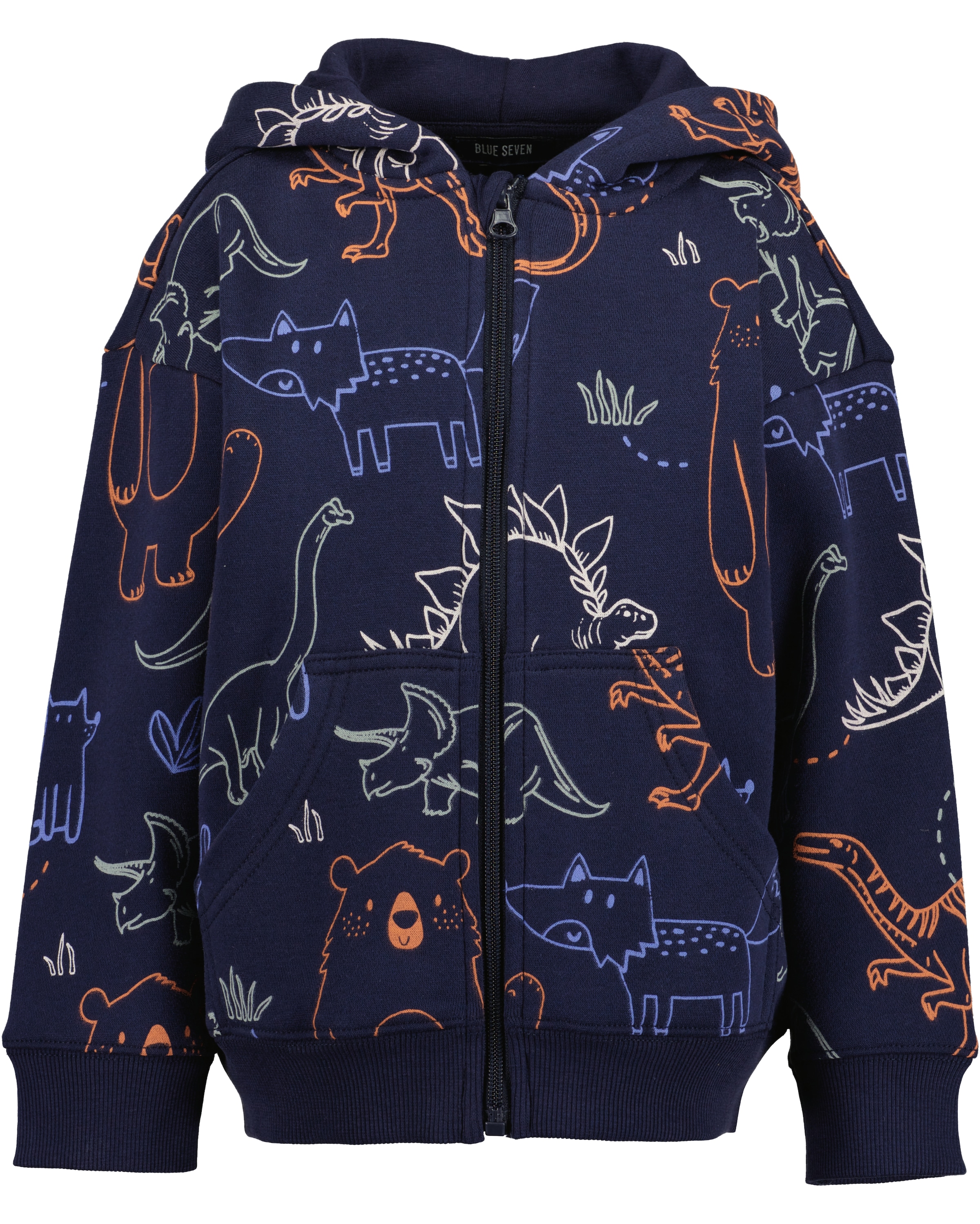 Blue Seven Sweat à capuche mélange de coton