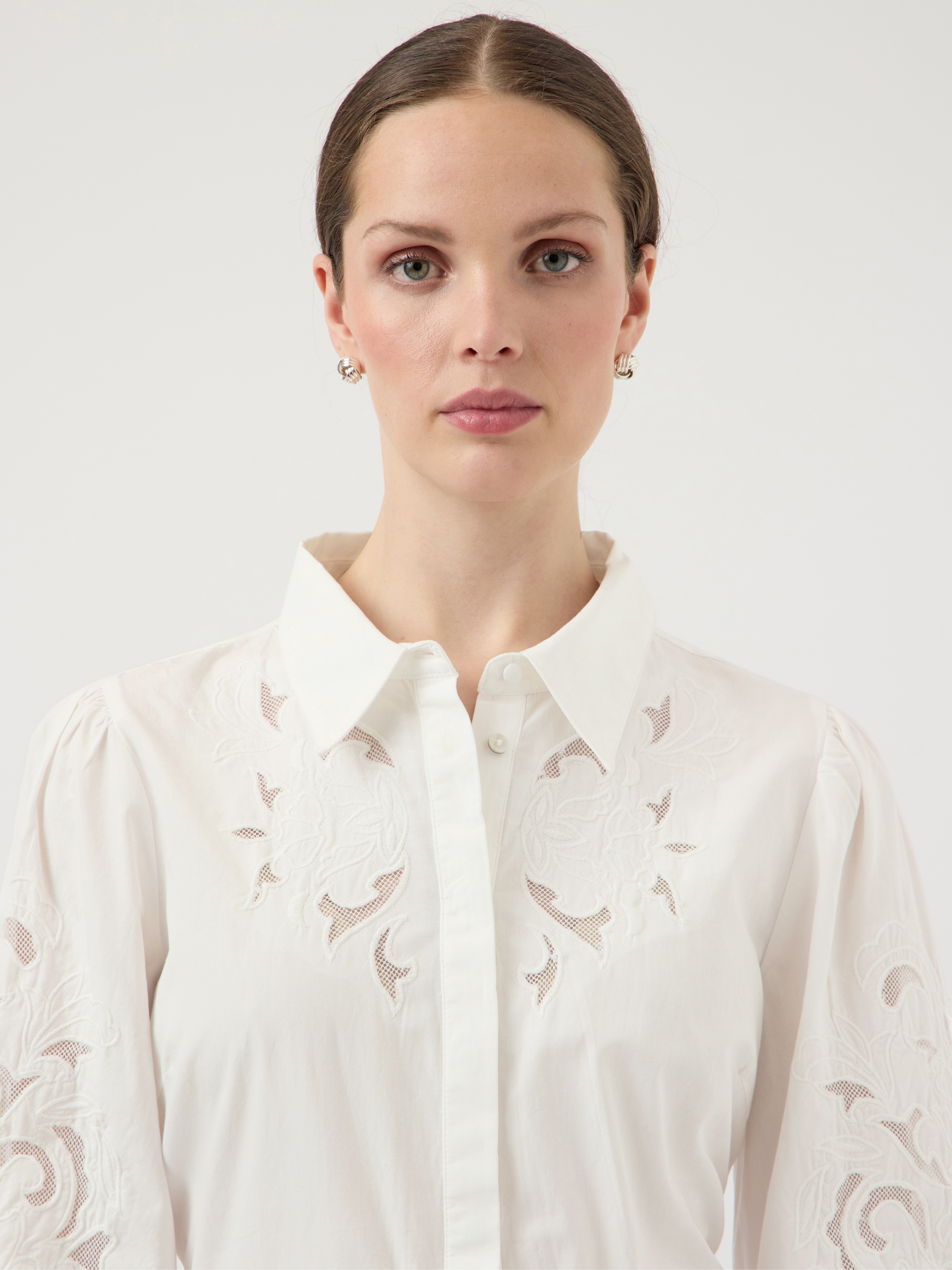 Y.A.S Robe chemisier »YASZIMIA LS SHIRT DRESS S. NOOS« Sommerkleid, loose fit, Baumwolle